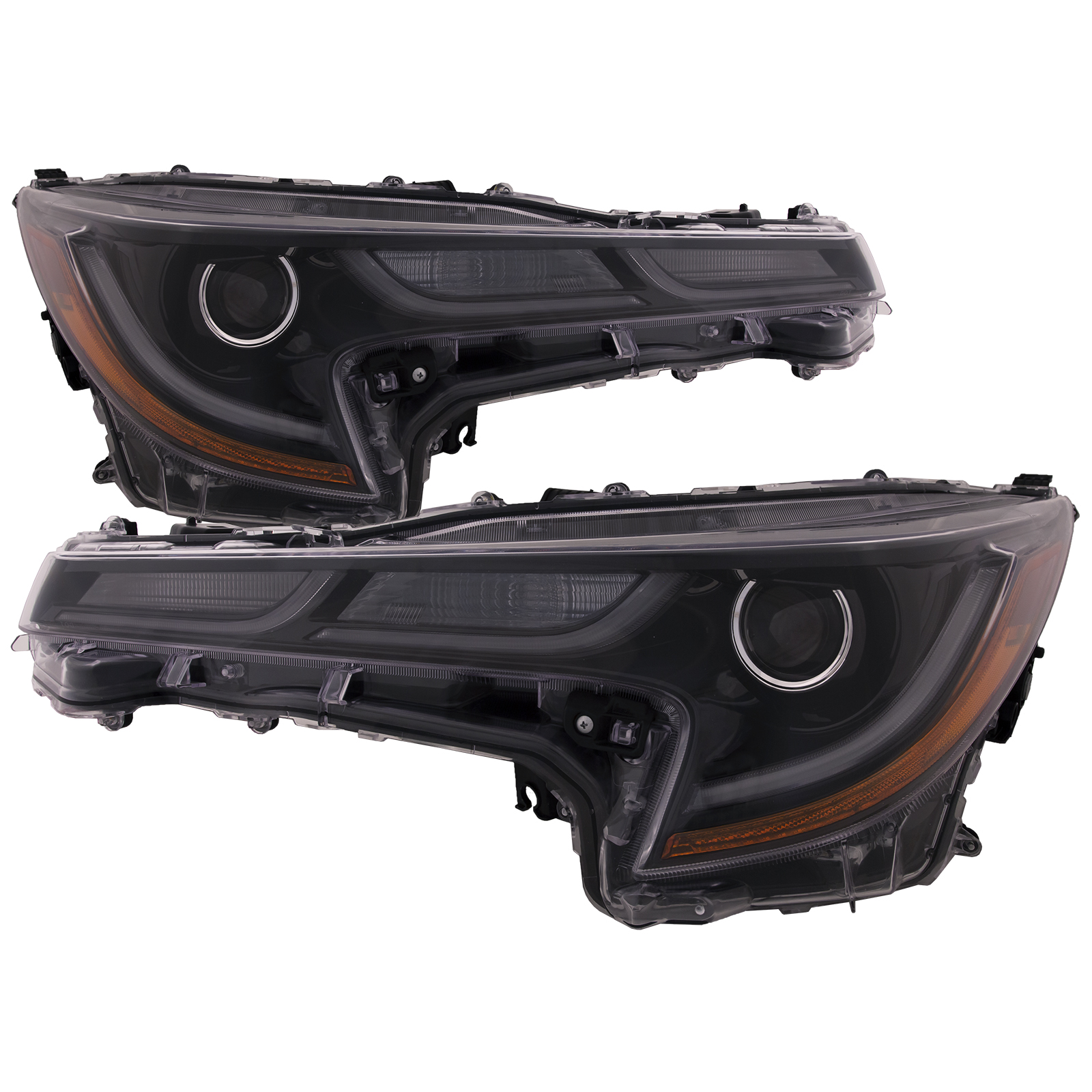 Headlight Set For 19-22 Toyota Corolla; CAPA Certified
