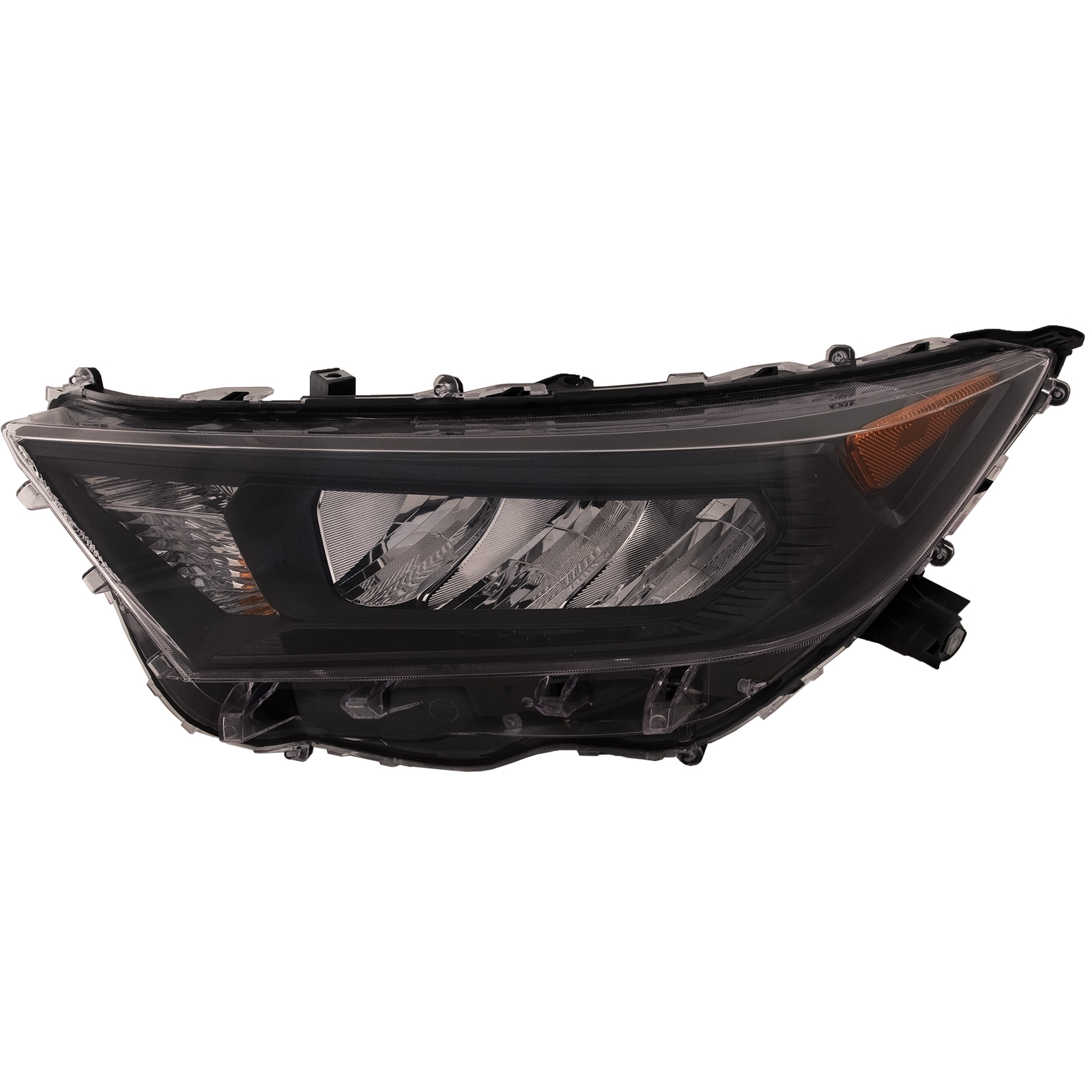 Left Driver Side Headlight For 19-24 Toyota RAV4; CAPA Certified