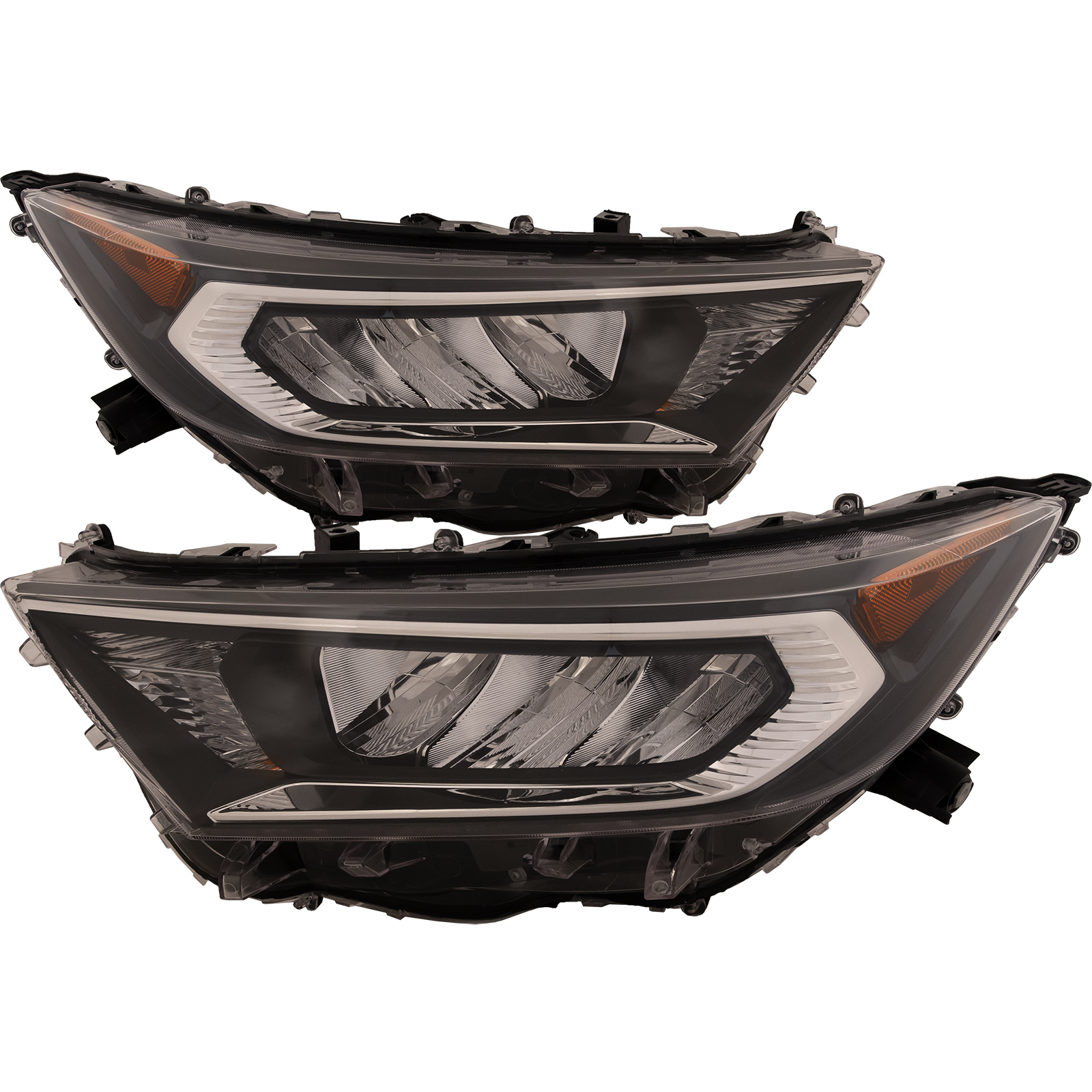 Headlight Set For 19-22 Toyota RAV4; CAPA Certified