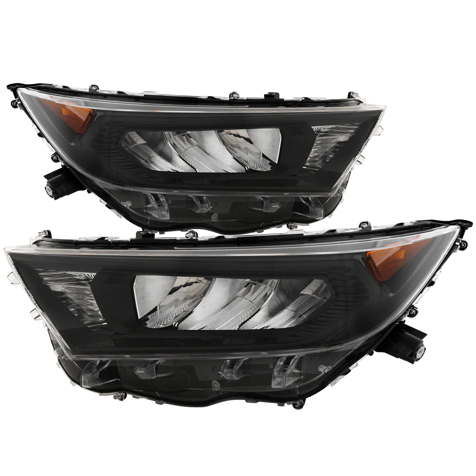 Headlight Set For 19-22 Toyota RAV4; CAPA Certified