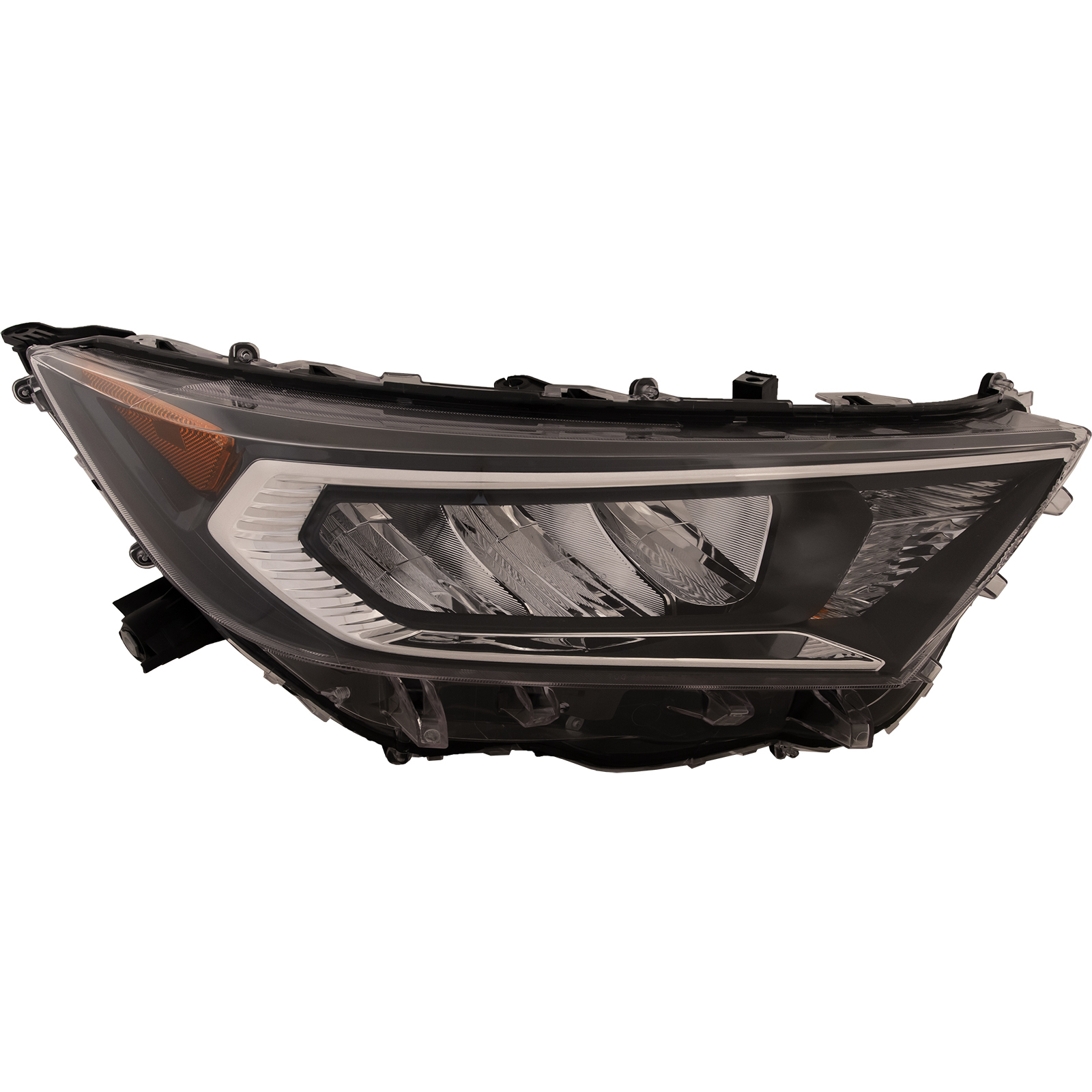 Right Passenger Side Headlight For 19-22 Toyota RAV4; CAPA Certified