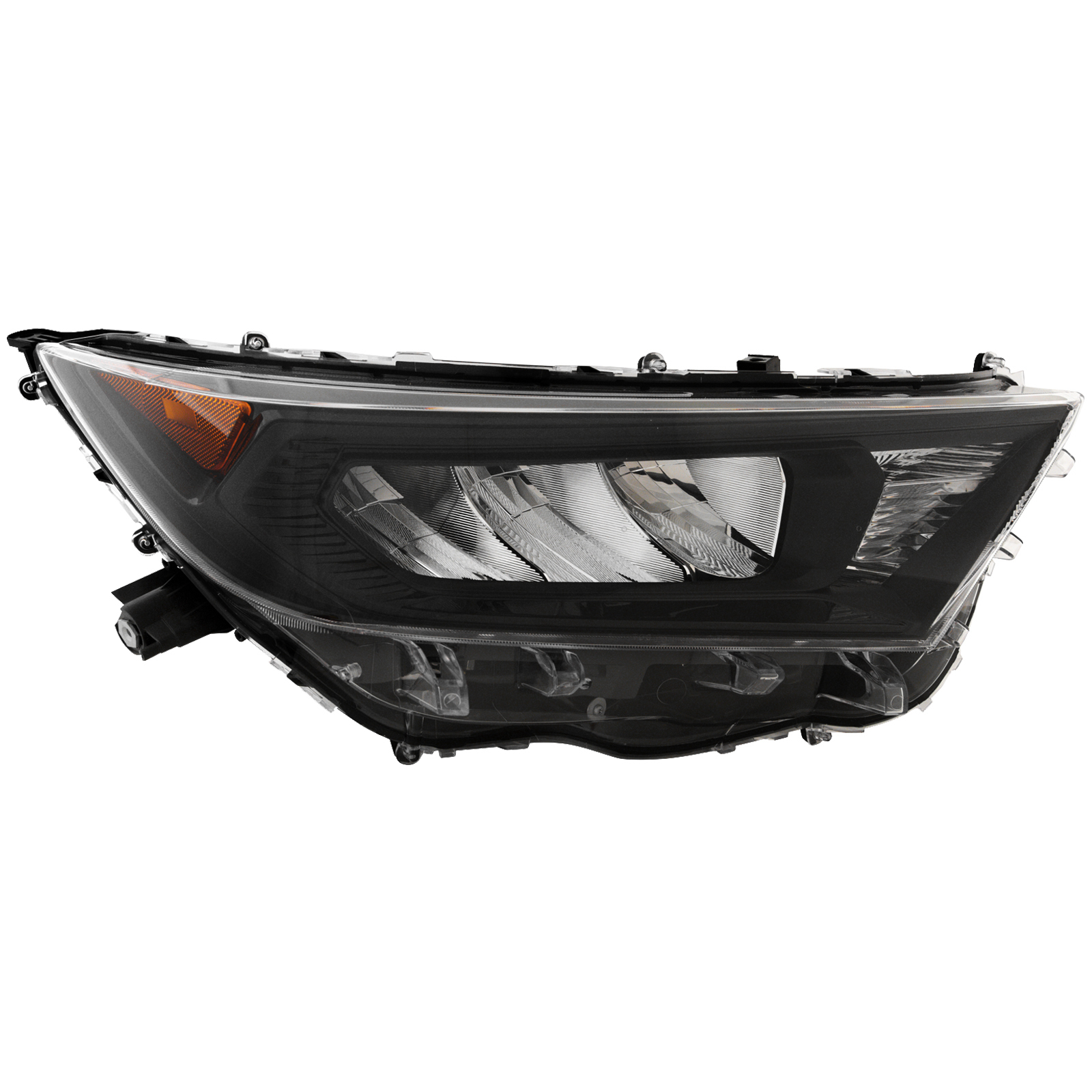 Right Passenger Side Headlight For 19-22 Toyota RAV4; CAPA Certified