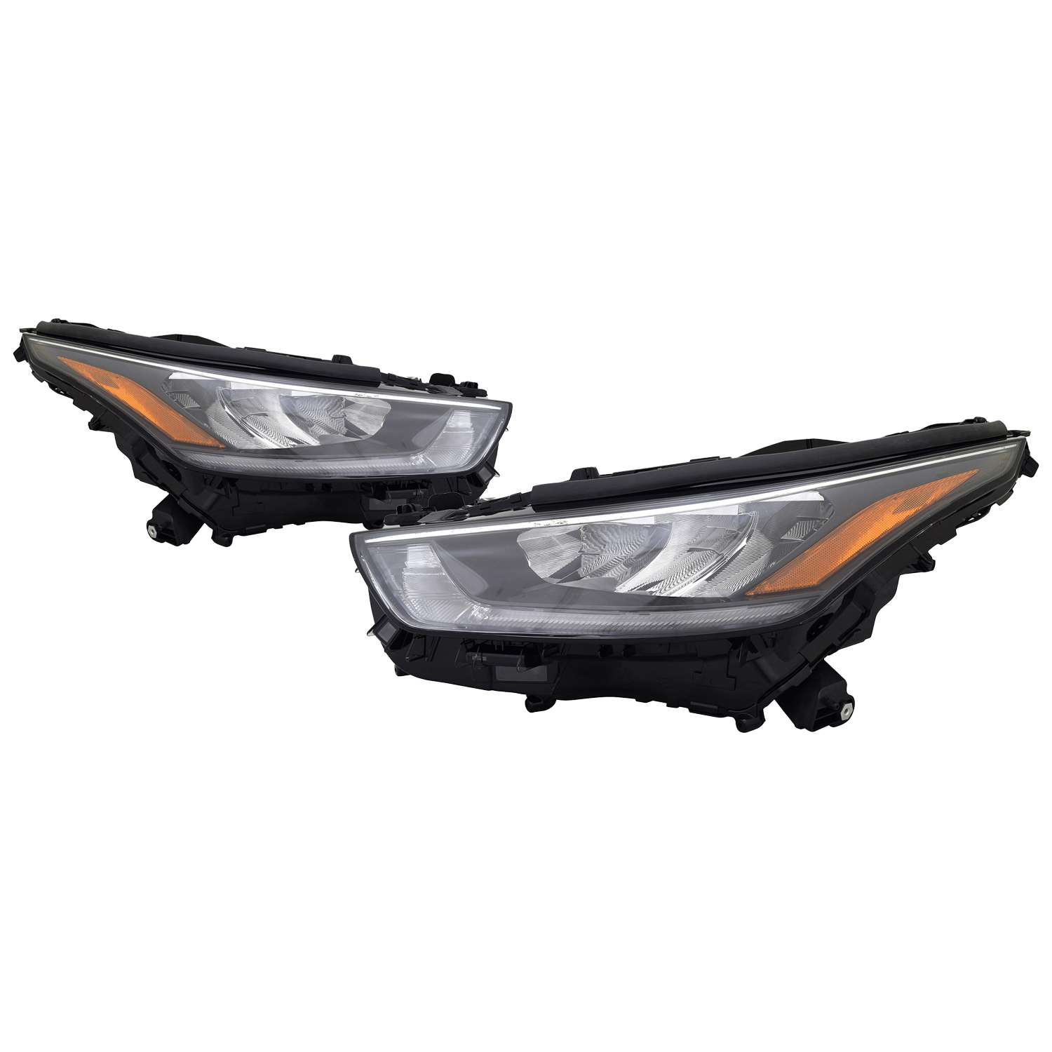 Headlight Set For 20-23 Toyota Highlander; CAPA Certified