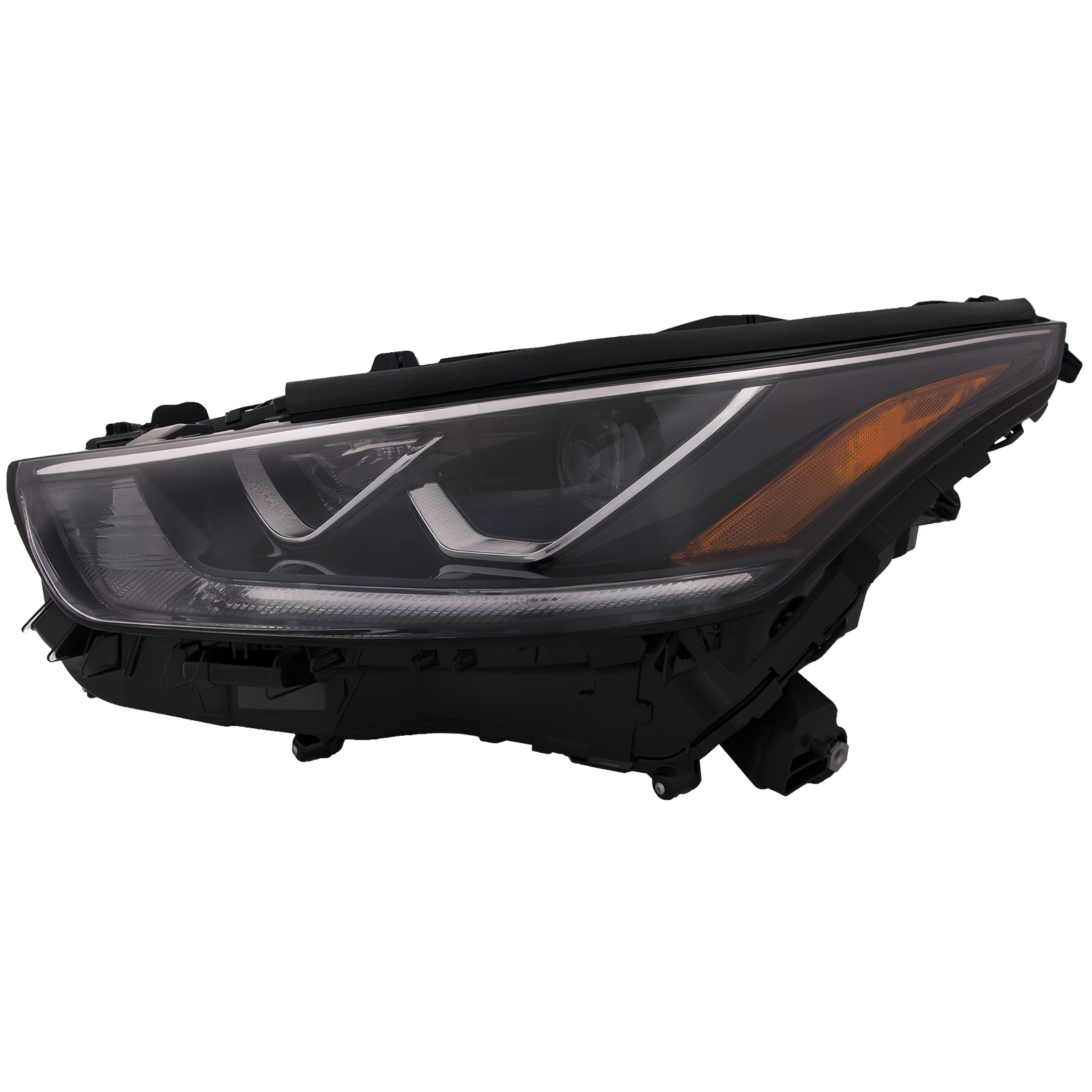 Left Driver Side Headlight For 20-25 Toyota Highlander; CAPA Certified