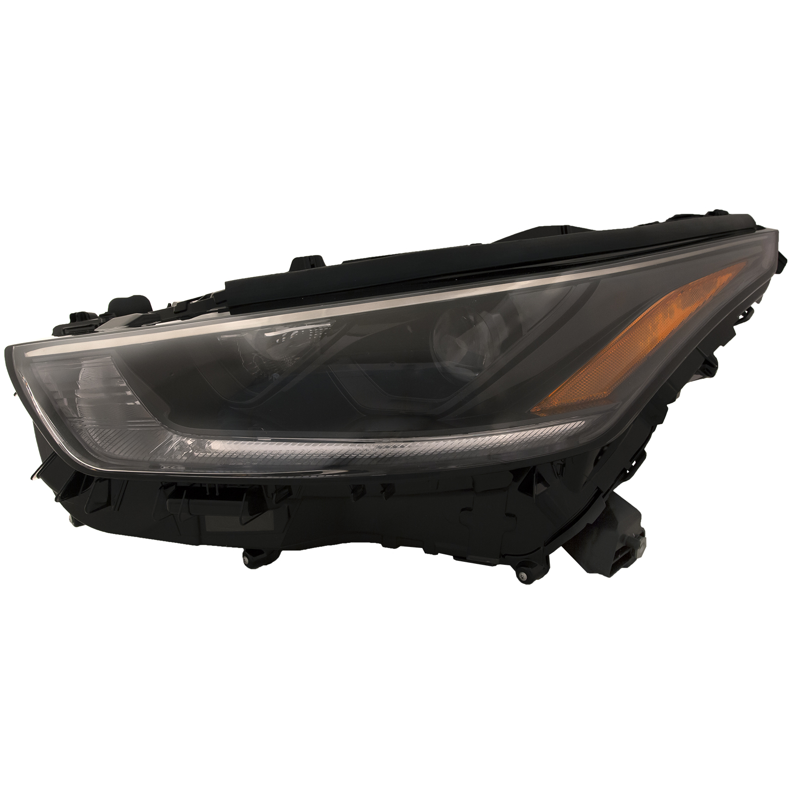 Left Driver Side Headlight For 20-25 Toyota Highlander; CAPA Certified