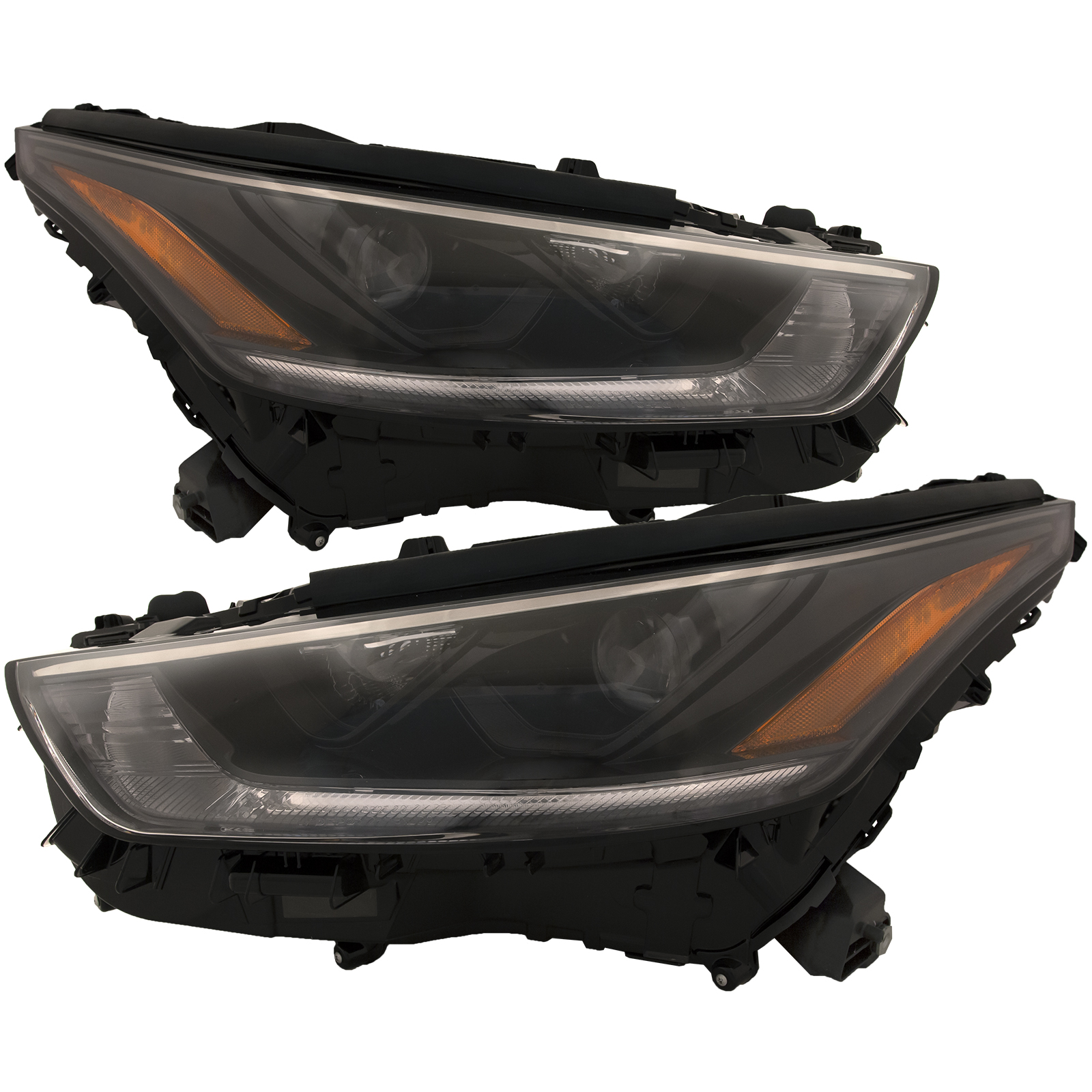 Headlight Set For 20-25 Toyota Highlander; CAPA Certified