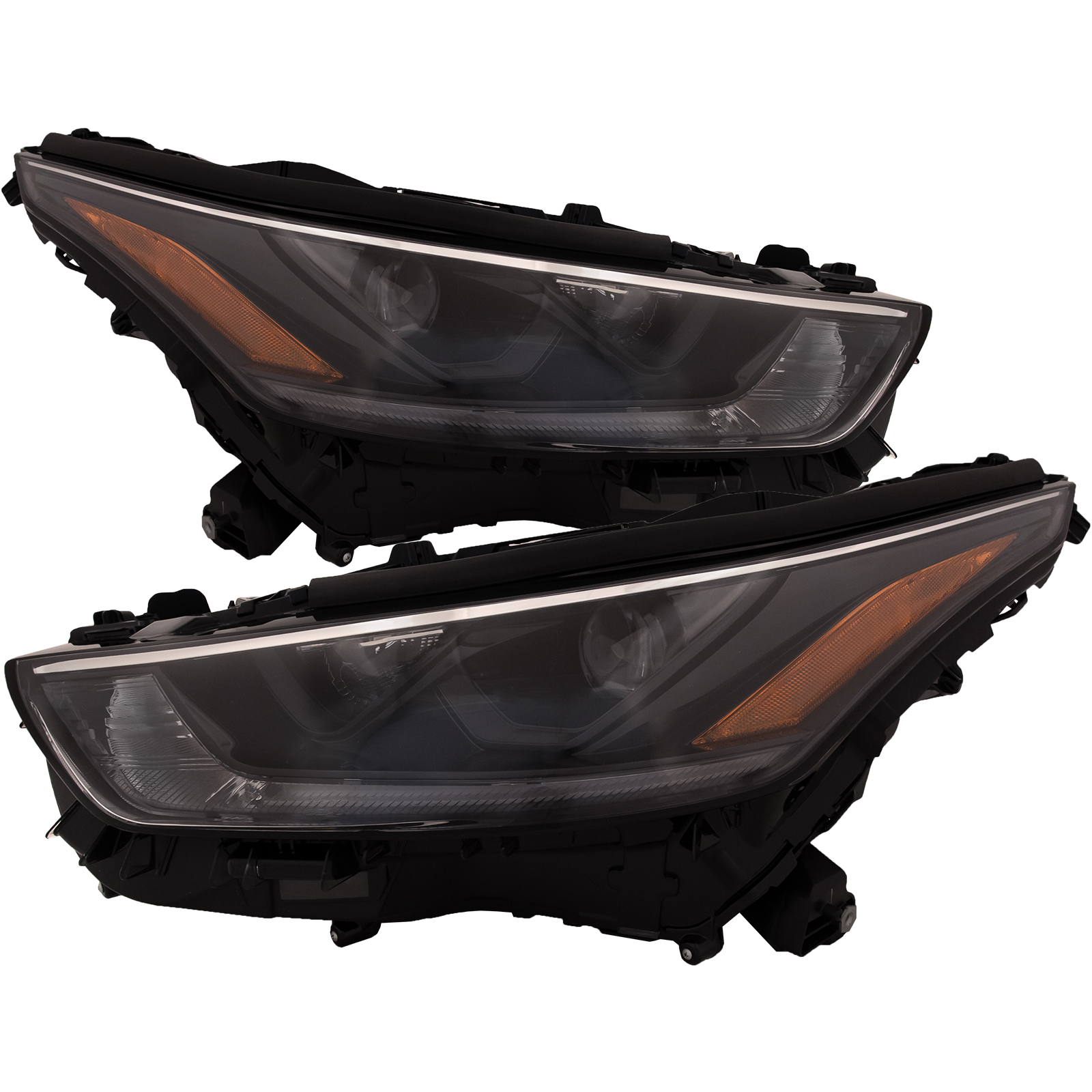 Headlight Set For 21 Toyota Highlander; CAPA Certified