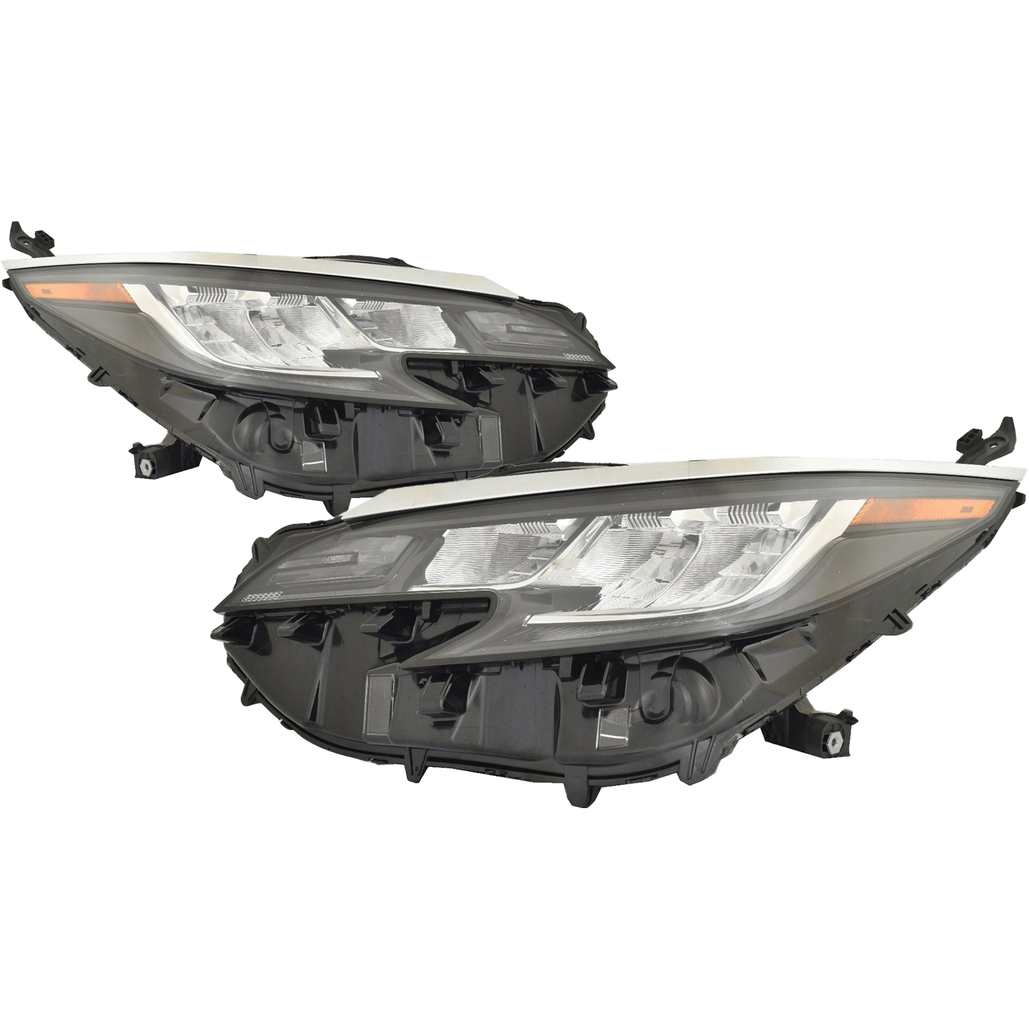 Headlight Set For 21-24 Toyota Sienna; CAPA Certified