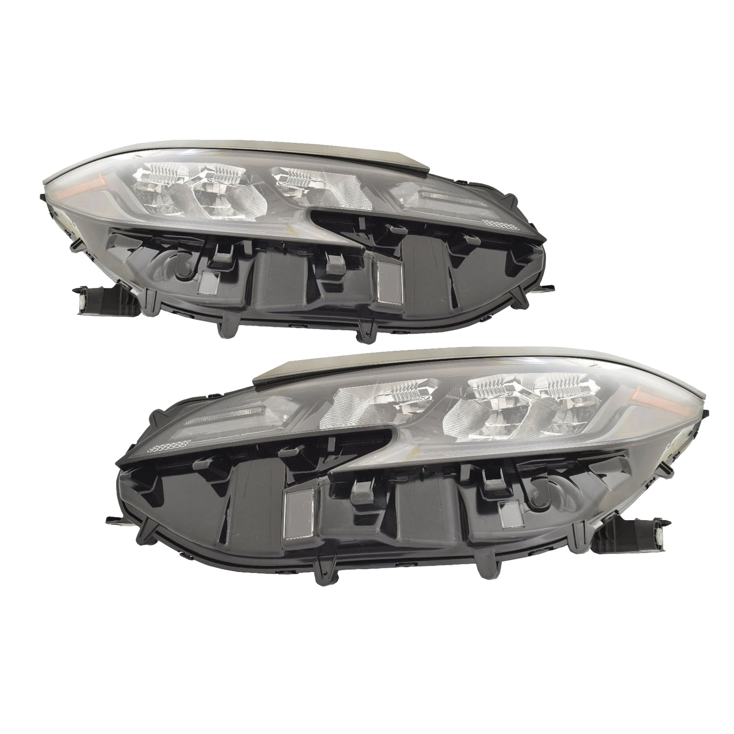 Headlight Set For 22-24 Toyota Sienna; CAPA Certified