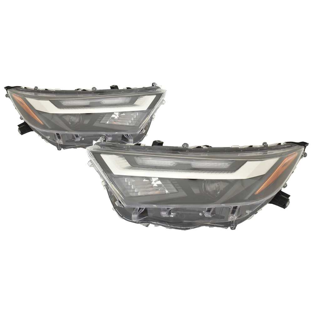Headlight Set For 22-25 Toyota RAV4; CAPA Certified