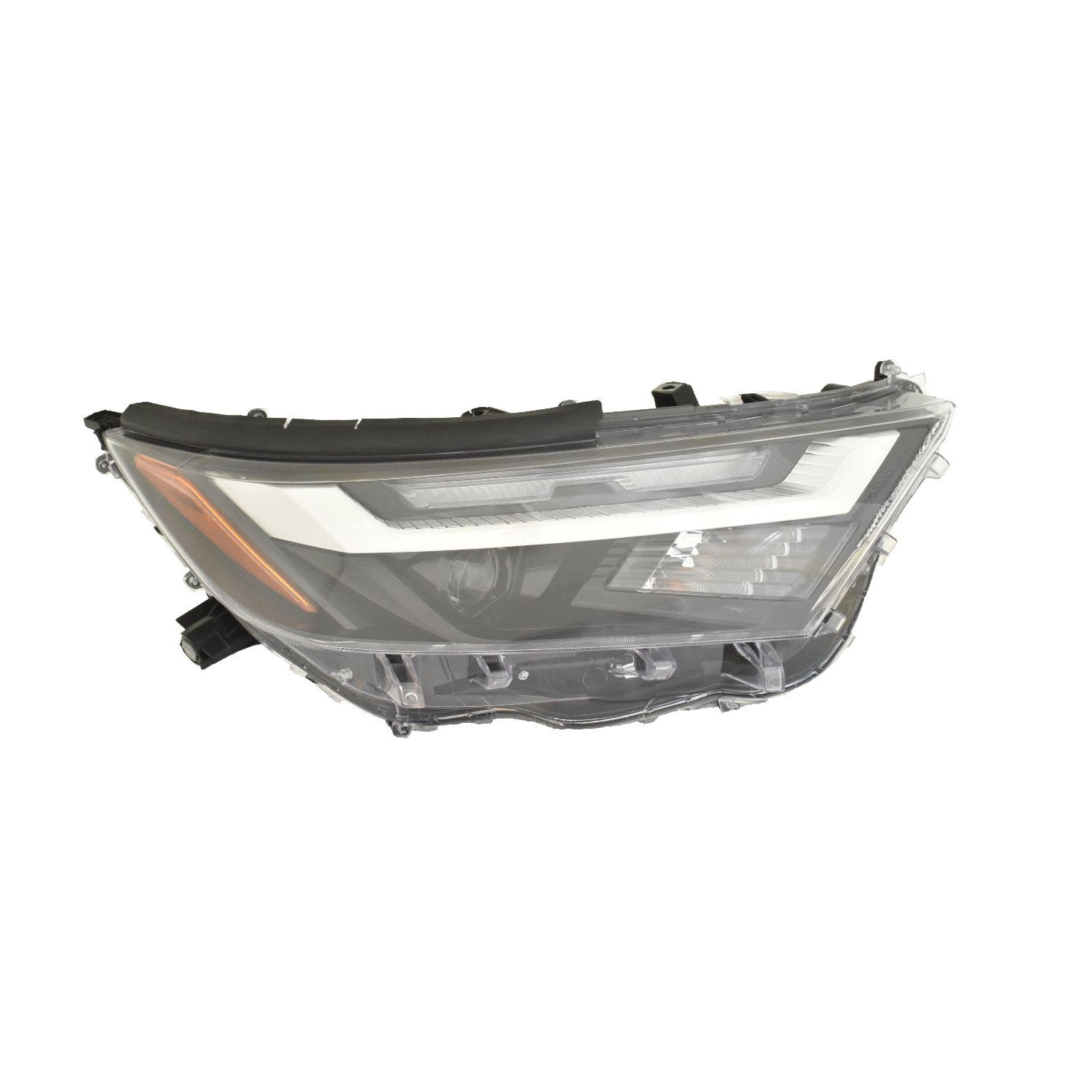 Right Passenger Side Headlight For 22-25 Toyota RAV4; CAPA Certified
