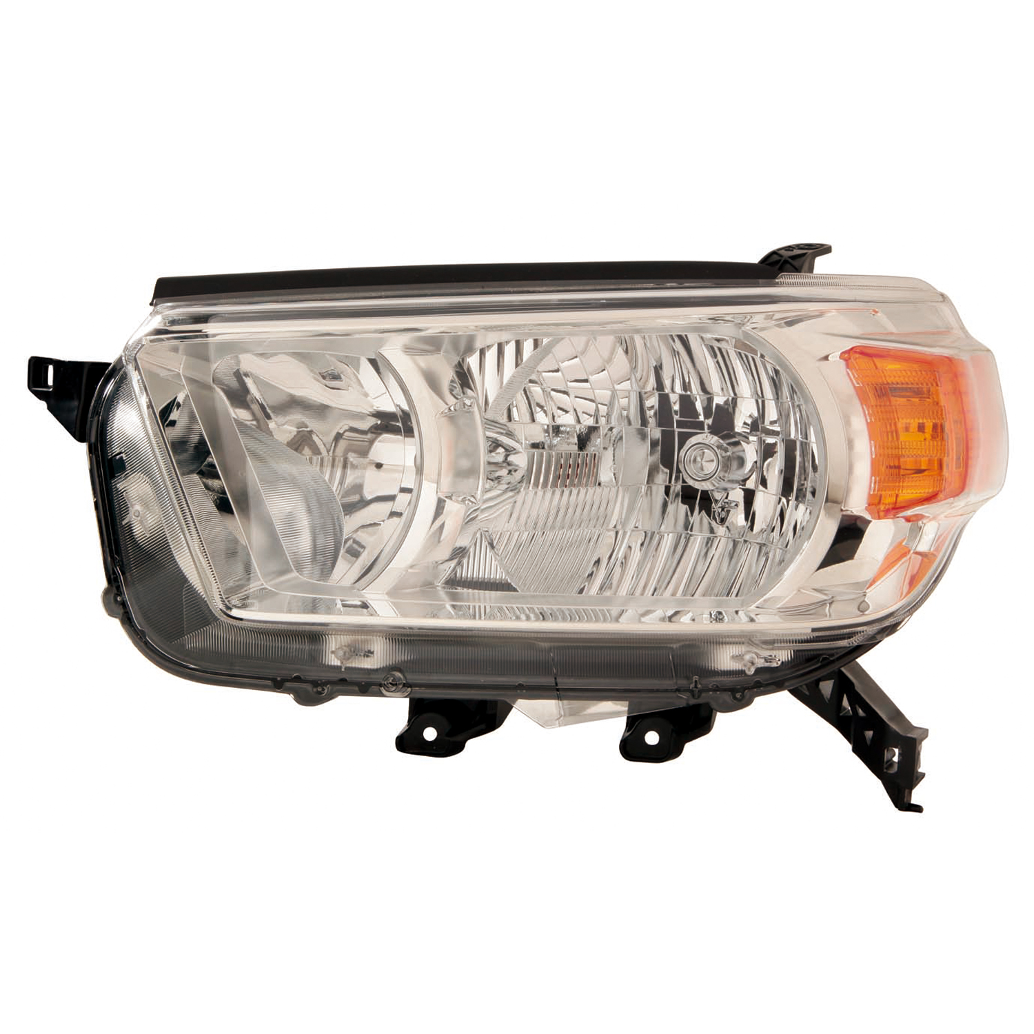 Left Driver Side Headlight For 10-13 Toyota 4Runner; CAPA Certified