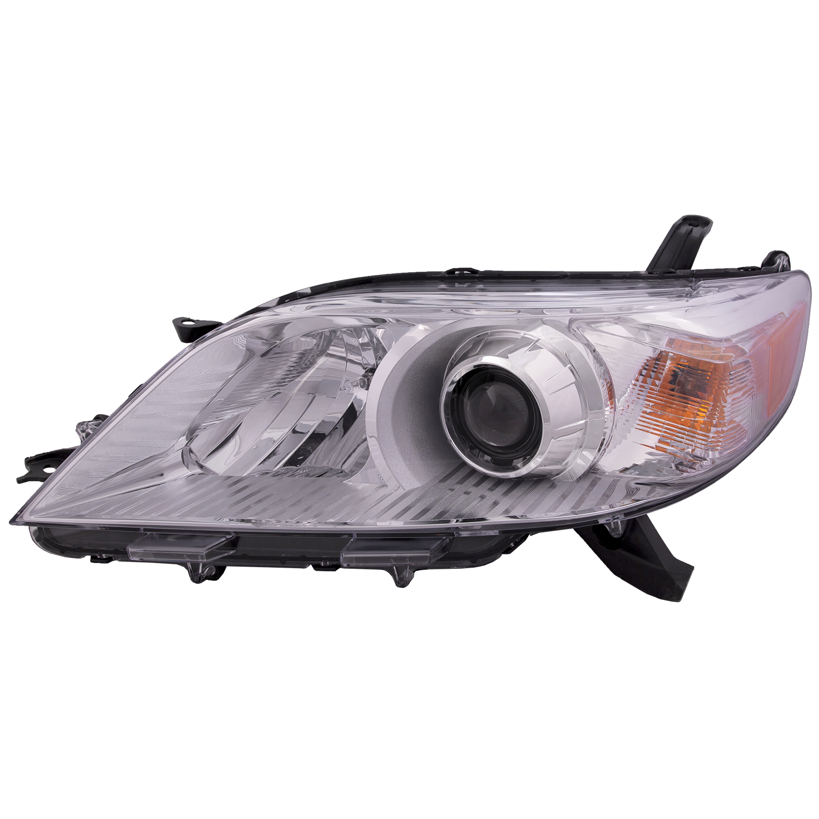 Left Driver Side Headlight For 11-20 Toyota Sienna; CAPA Certified