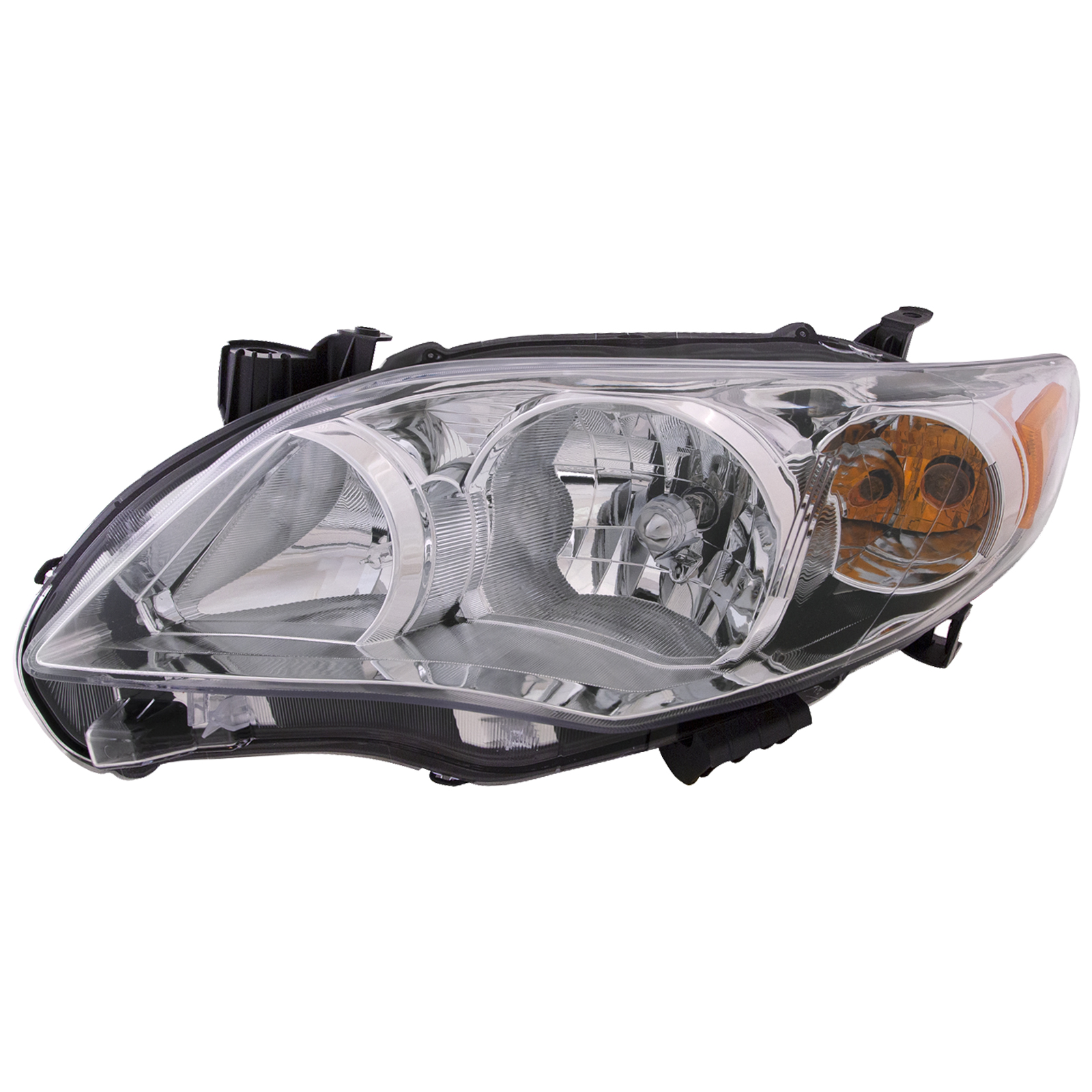 Left Driver Side Headlight For 11-13 Toyota Corolla; CAPA Certified