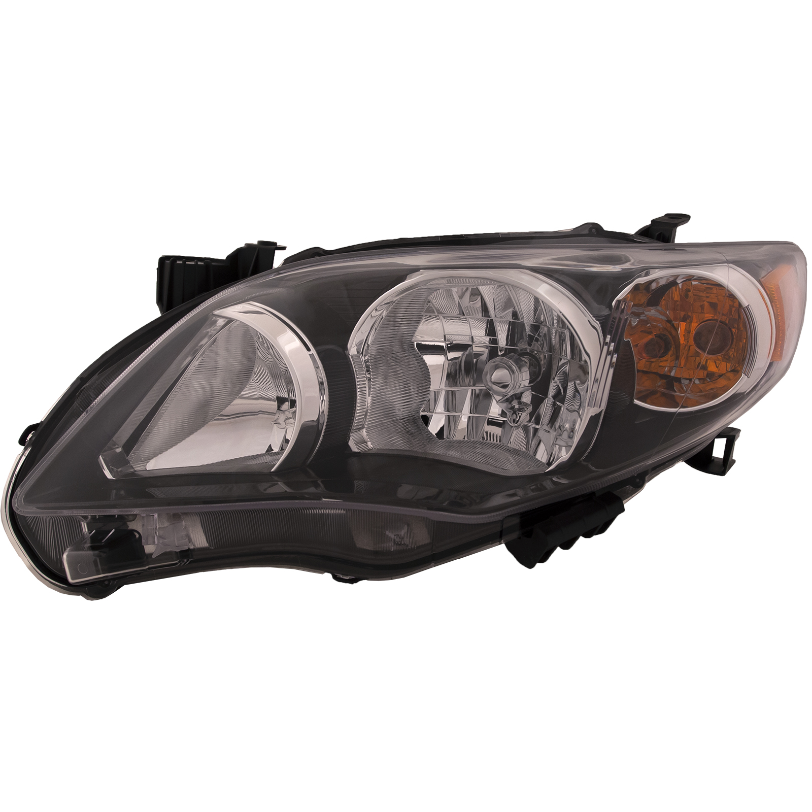 Left Driver Side Headlight For 11-13 Toyota Corolla; CAPA Certified