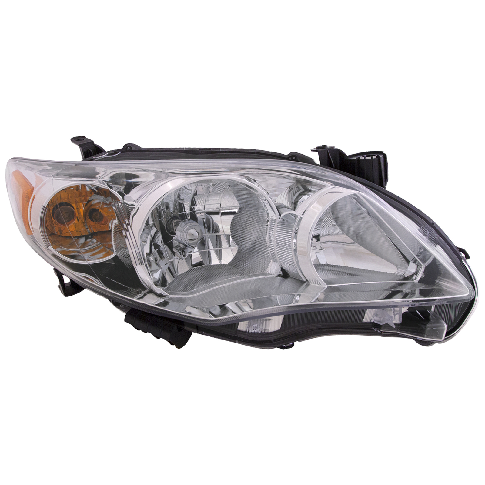 Right Passenger Side Headlight For 11-13 Toyota Corolla; CAPA Certified