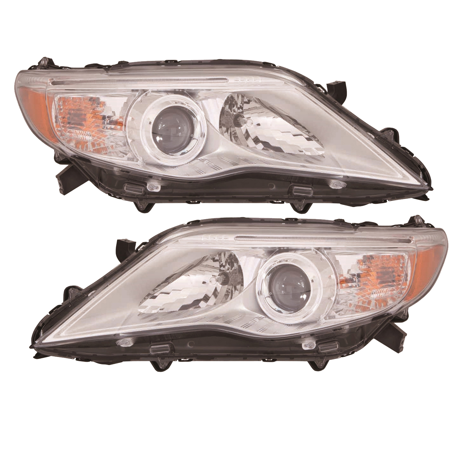 Headlight Set For 11-12 Toyota Avalon; CAPA Certified