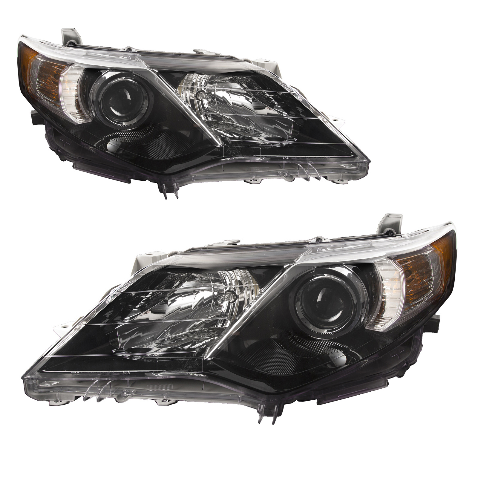 Headlight Set For 12-14 Toyota Camry; CAPA Certified