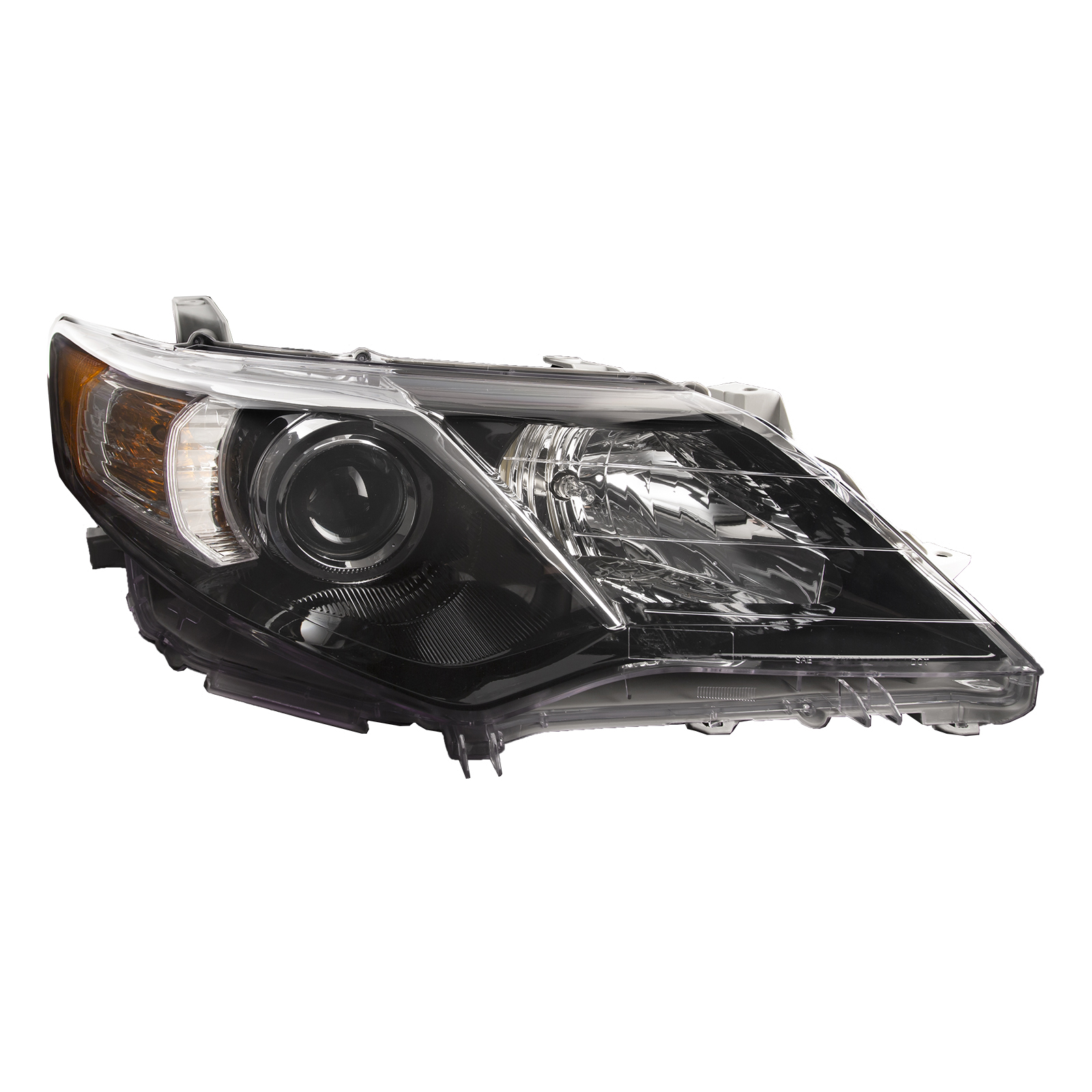 Right Passenger Side Headlight For 12-14 Toyota Camry; CAPA Certified