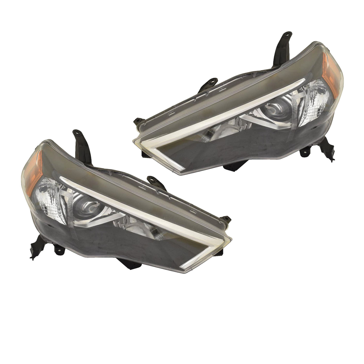 Headlight Set For 21-24 Toyota 4Runner; CAPA Certified