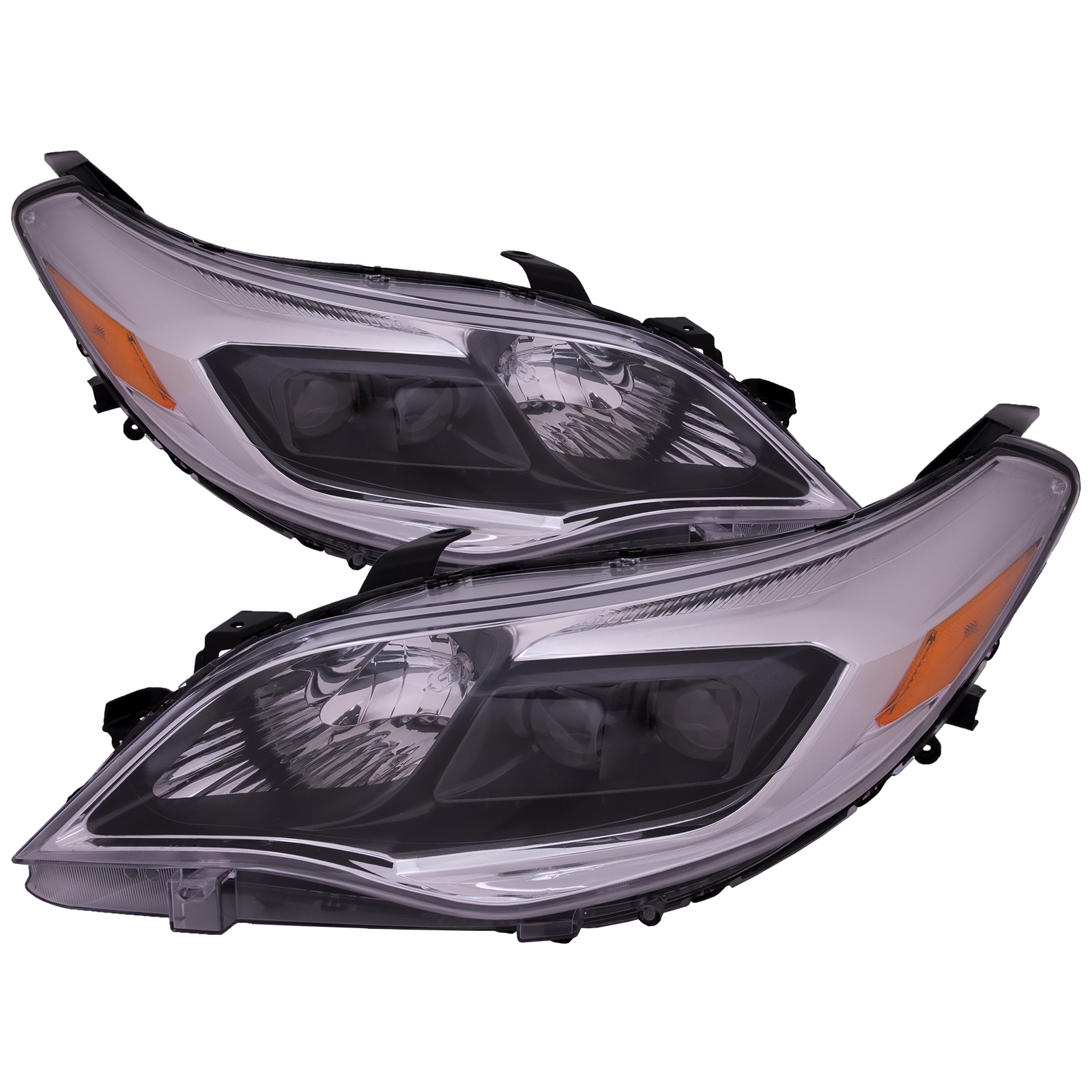 Headlight Set For 16-18 Toyota Avalon; CAPA Certified