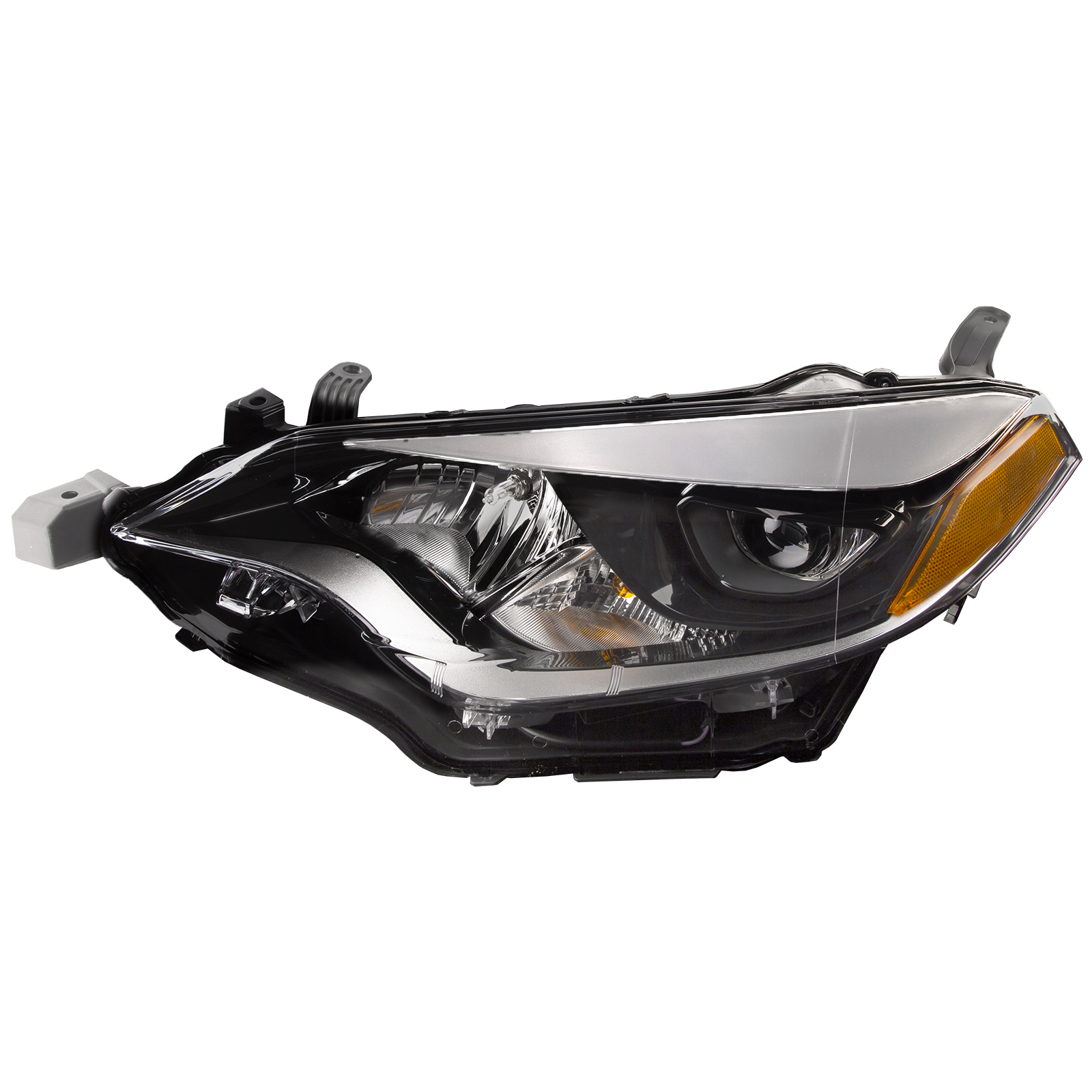 Left Driver Side Headlight For 14-16 Toyota Corolla; CAPA Certified