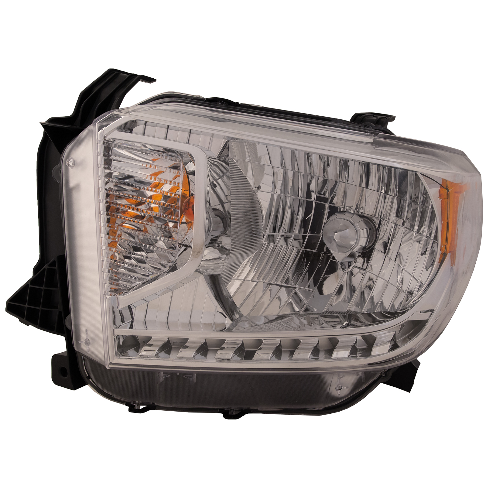 Left Driver Side Headlight For 14-15 Toyota Tundra; CAPA Certified