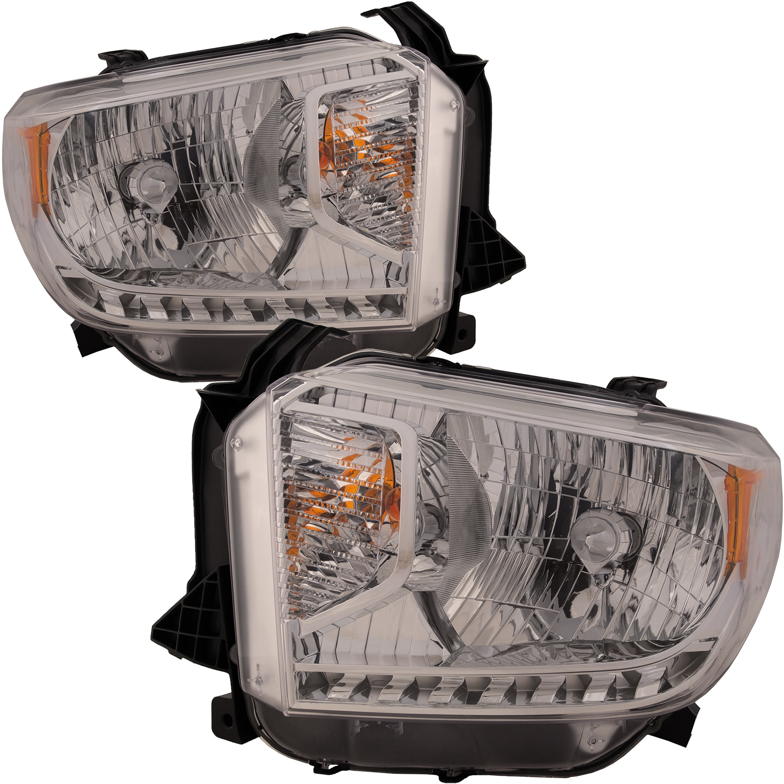 Headlight Set For 14-15 Toyota Tundra; CAPA Certified