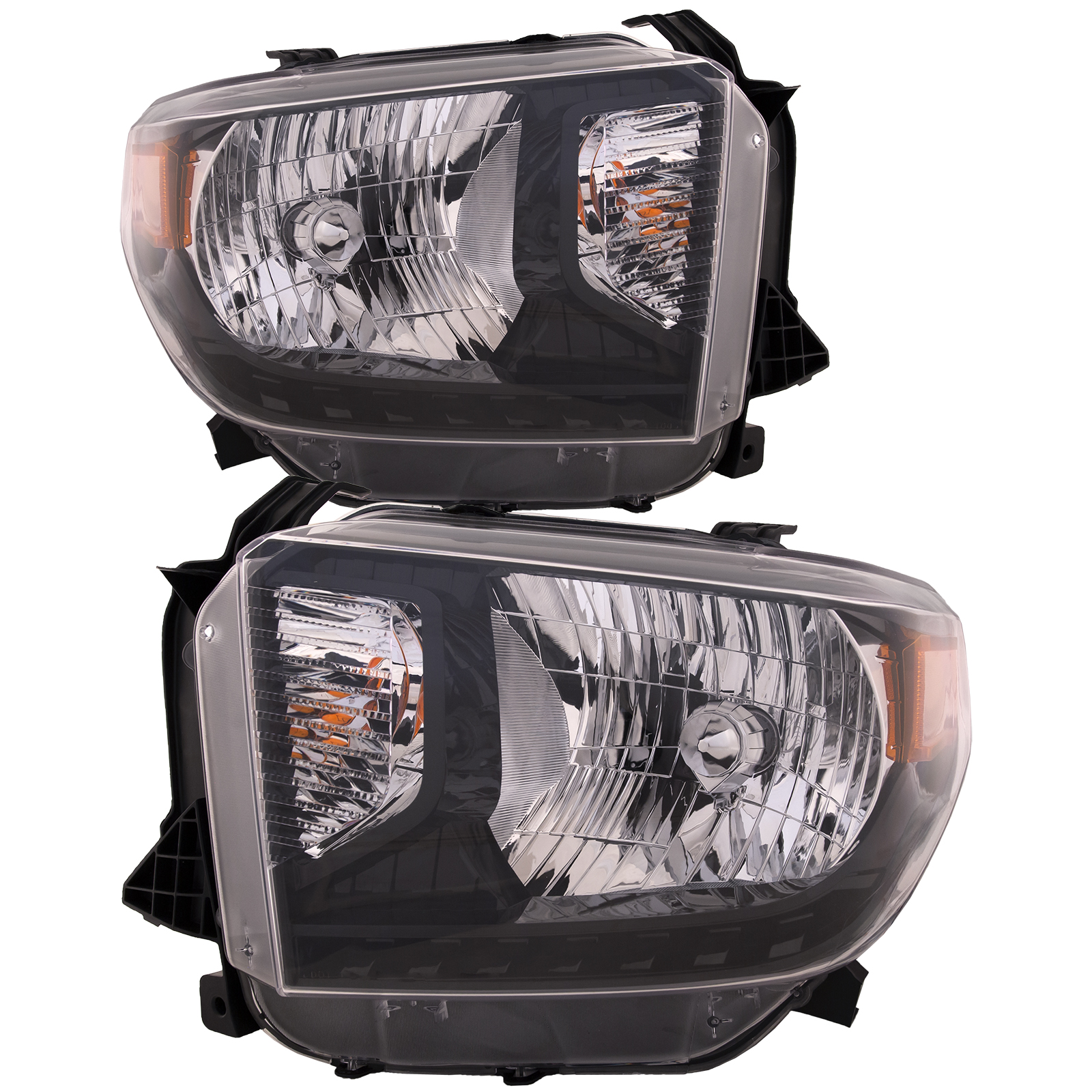 Headlight Set For 15-17 Toyota Tundra; CAPA Certified