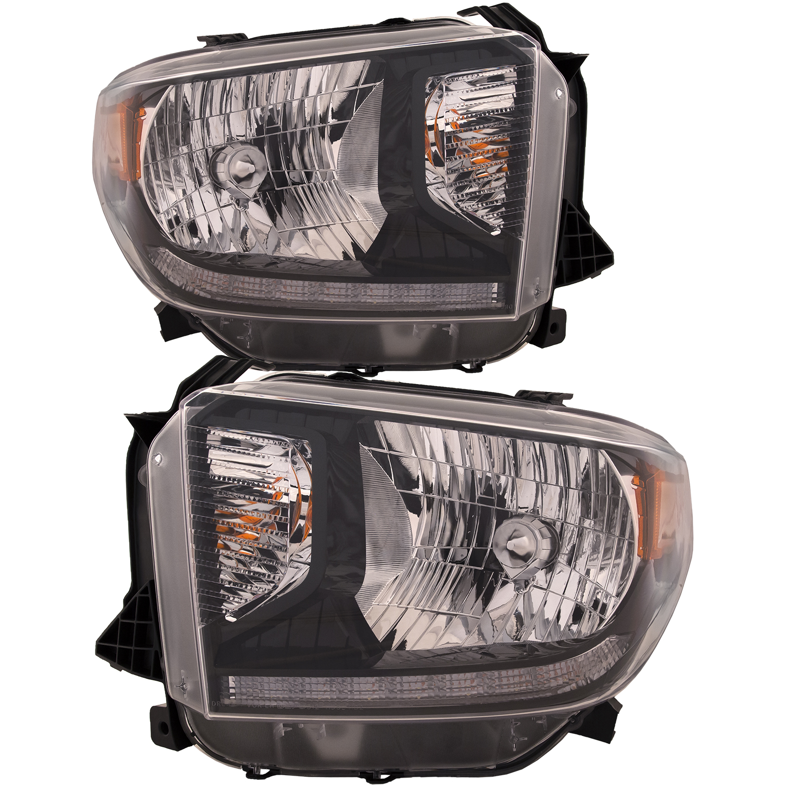 Headlight Set For 18-21 Toyota Tundra; CAPA Certified