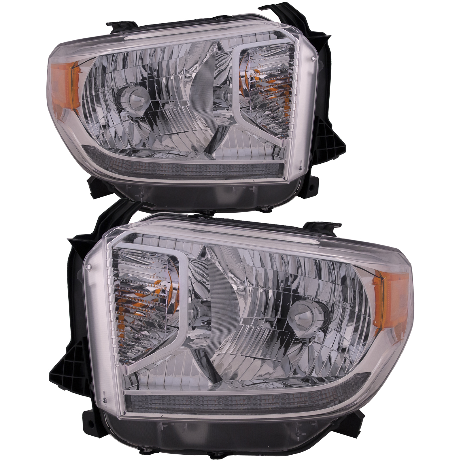 Headlight Set For 14-17 Toyota Tundra; CAPA Certified