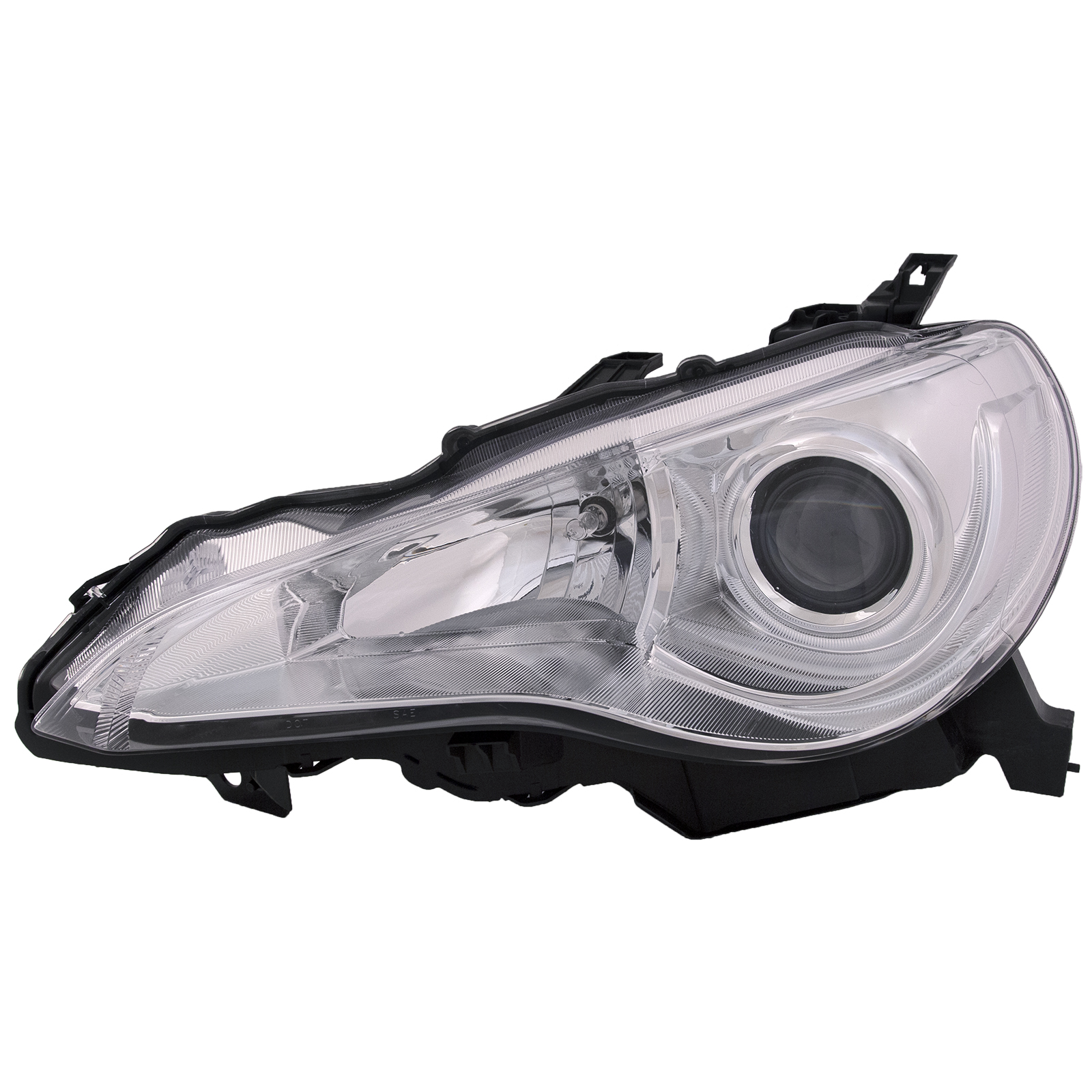 Left Driver Side Headlight For 13-16 Scion FR-S; CAPA Certified