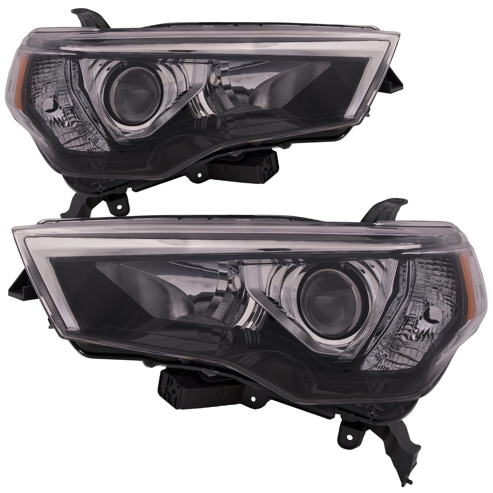 Headlight Set For 14-21 Toyota 4Runner; CAPA Certified