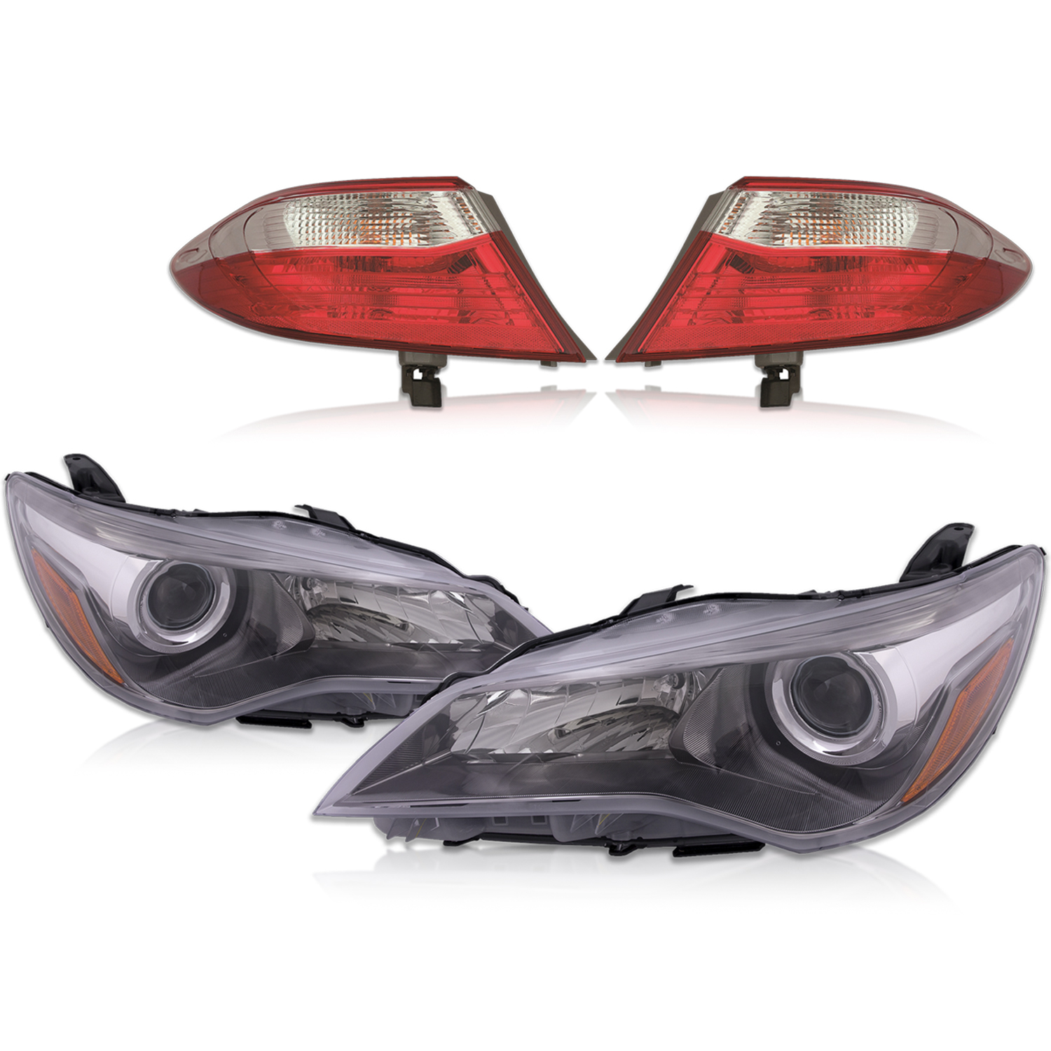 Headlight Set For 15-17 Toyota Camry; CAPA Certified