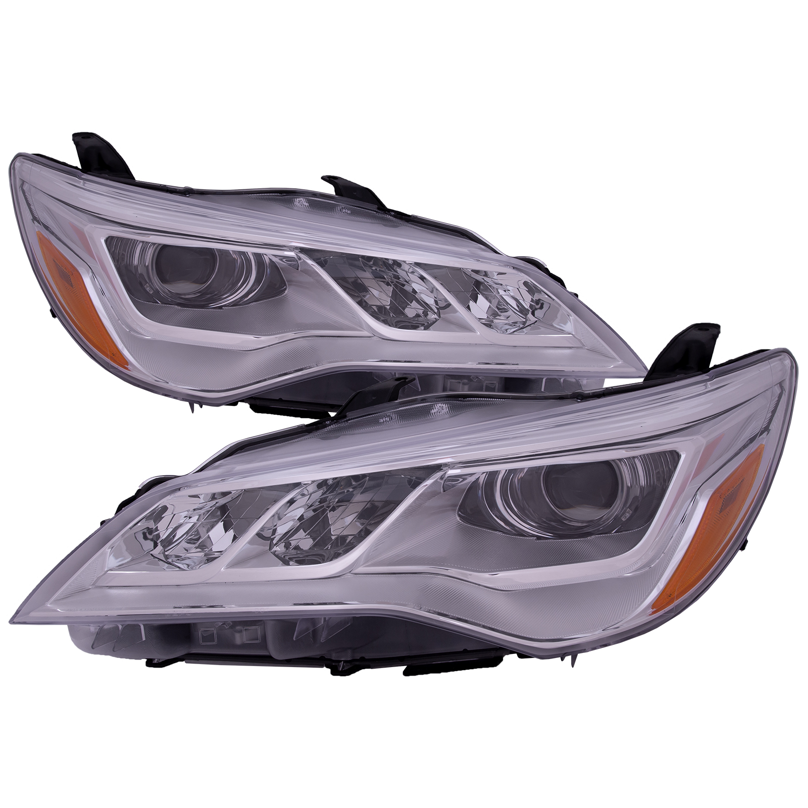 Headlight Set For 15-17 Toyota Camry; CAPA Certified