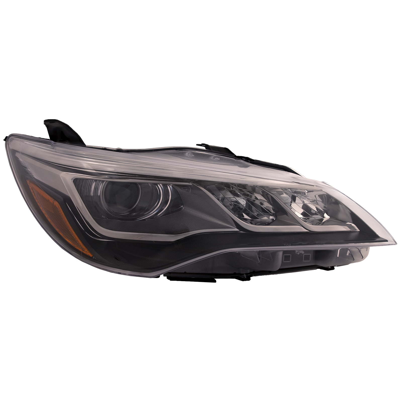 Right Passenger Side Headlight For 15-17 Toyota Camry; CAPA Certified