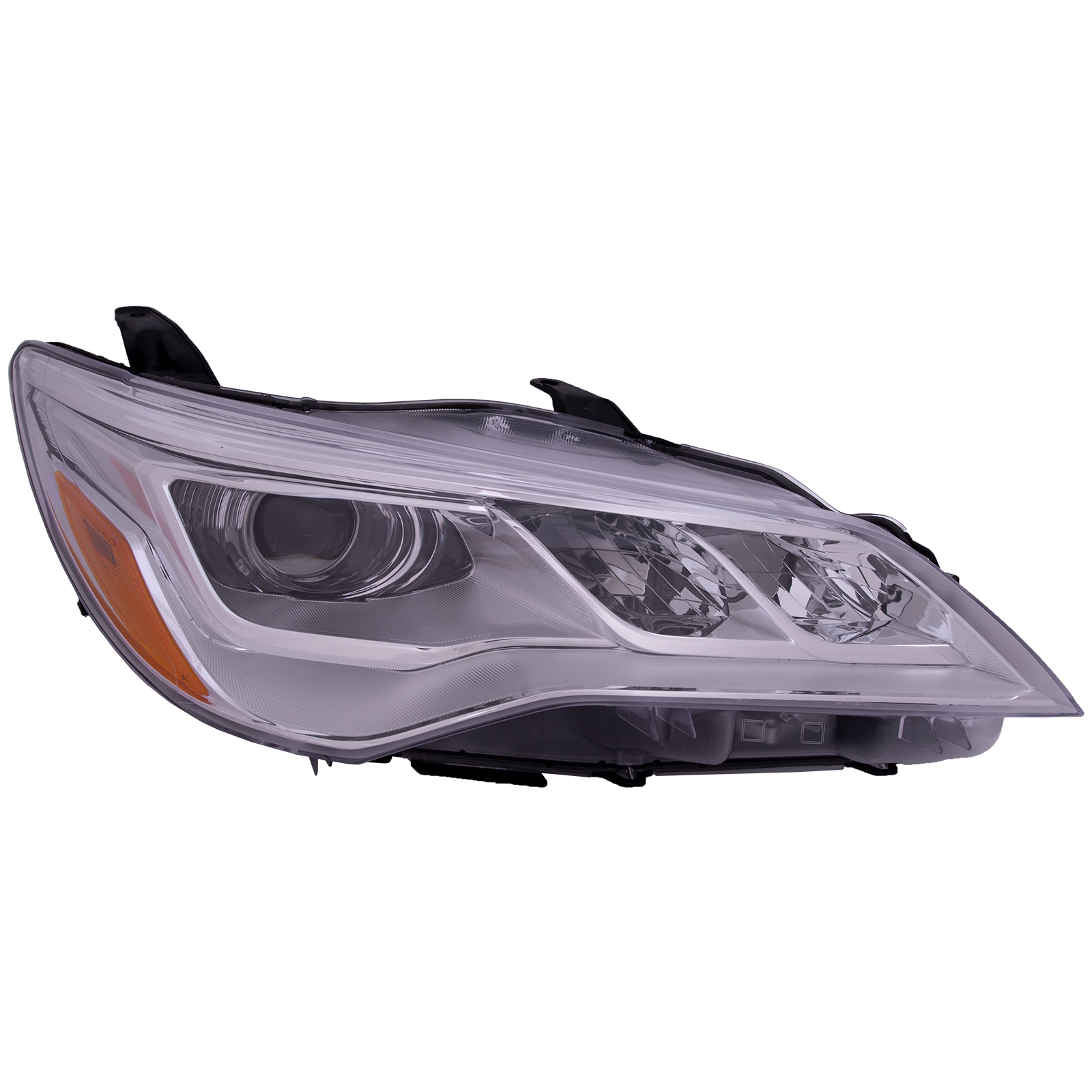Right Passenger Side Headlight For 15-17 Toyota Camry; CAPA Certified