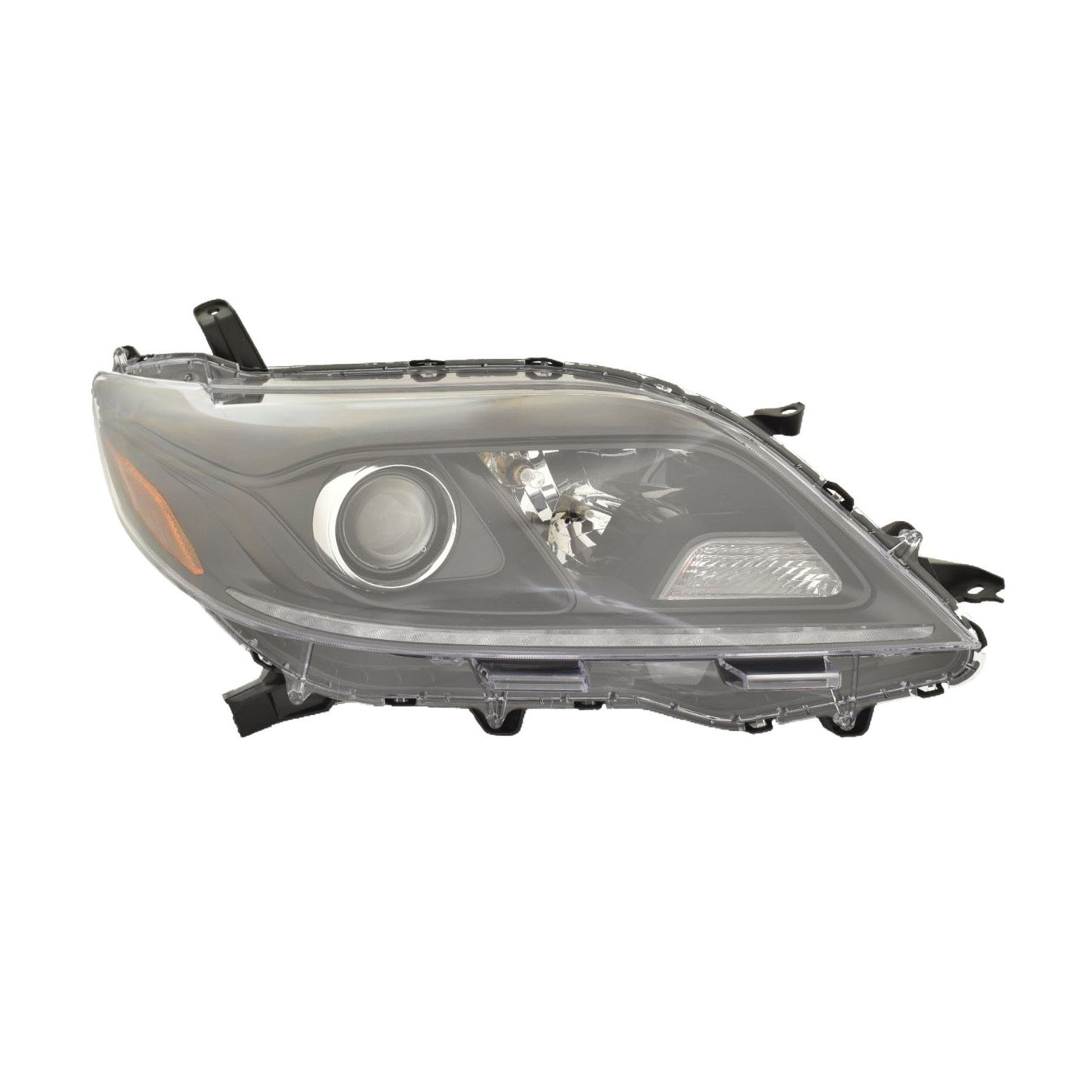 Right Passenger Side Headlight For 20 Toyota Sienna; CAPA Certified