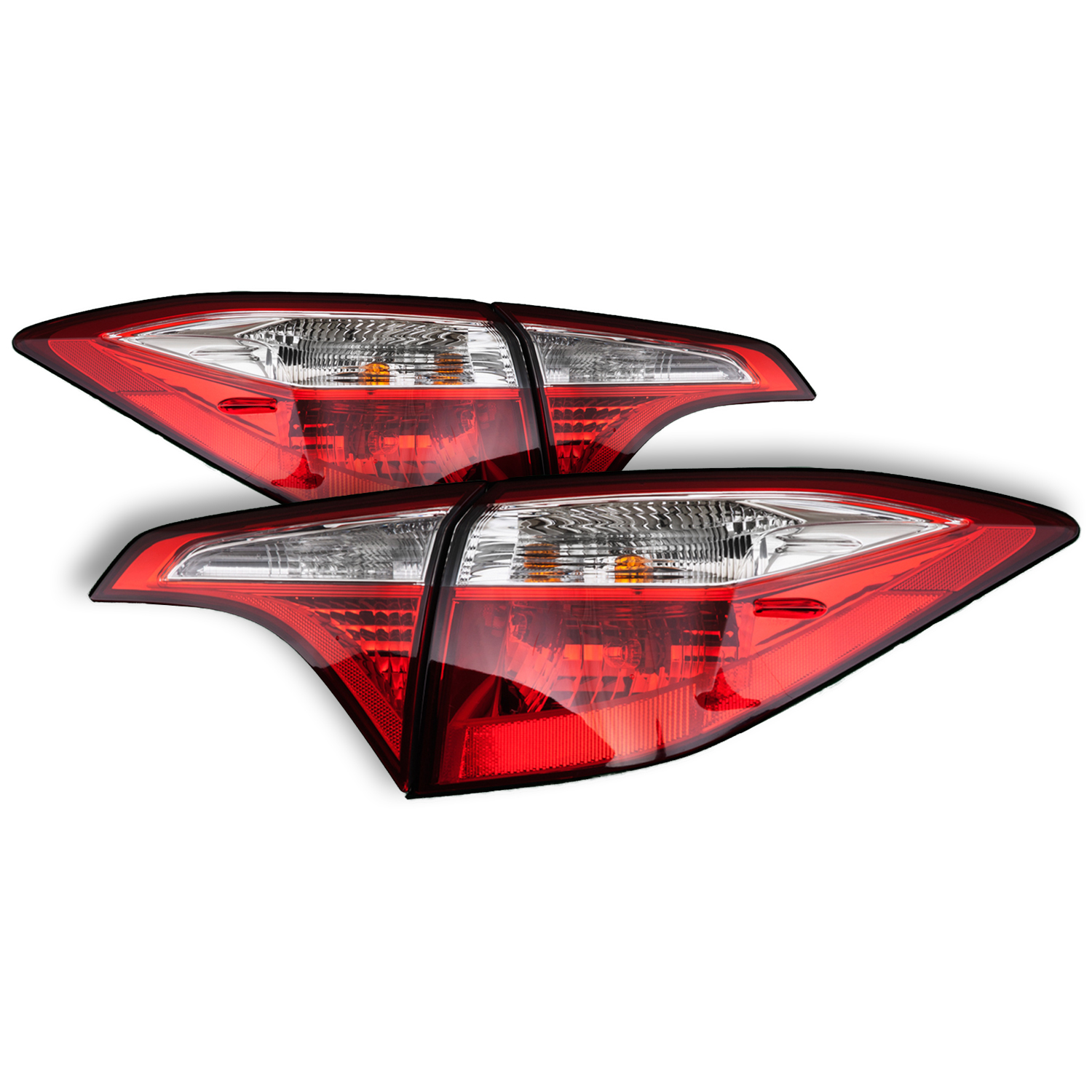 Tail Light Set For 14-16 Toyota Corolla; CAPA Certified