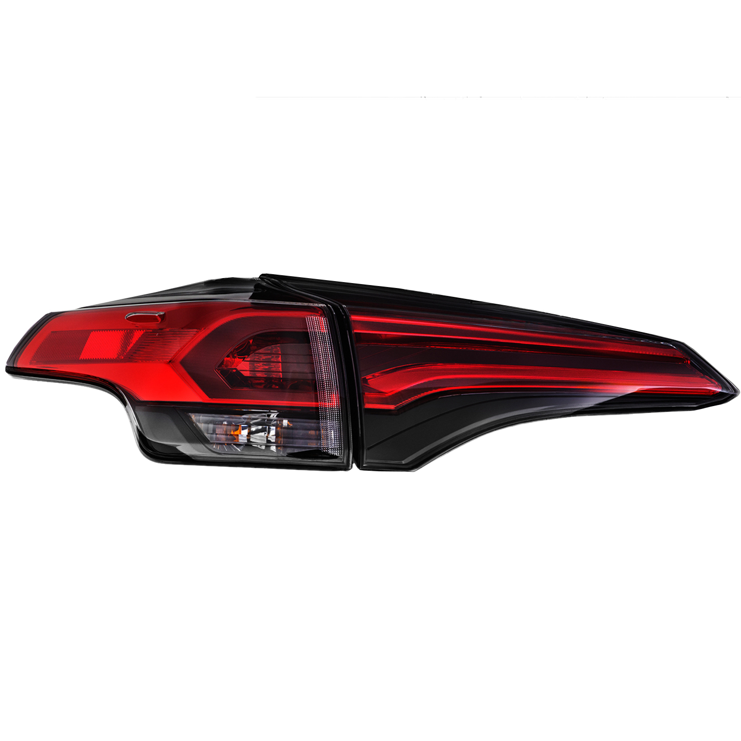 Left Driver Side Tail Light For 16-18 Toyota RAV4; CAPA Certified