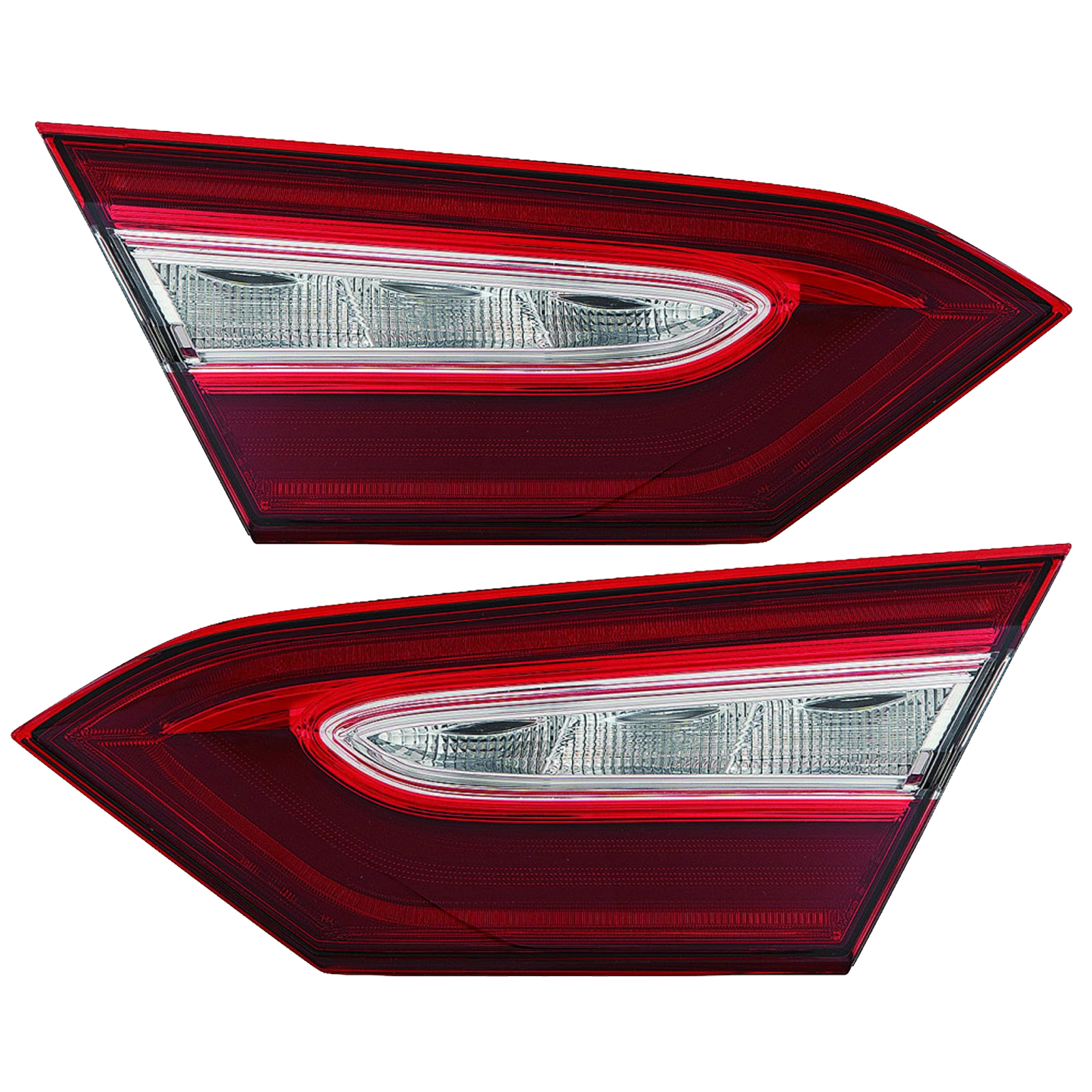 Back Up Light Set For 18-20 Toyota Camry; CAPA Certified
