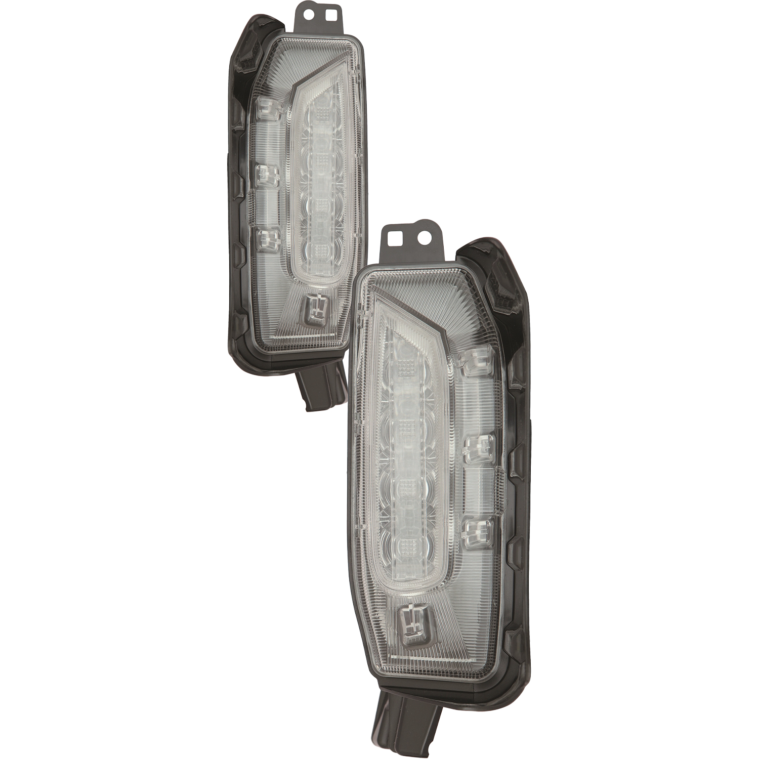 Daytime Running Light Set For 15-18 Toyota Prius V; CAPA Certified