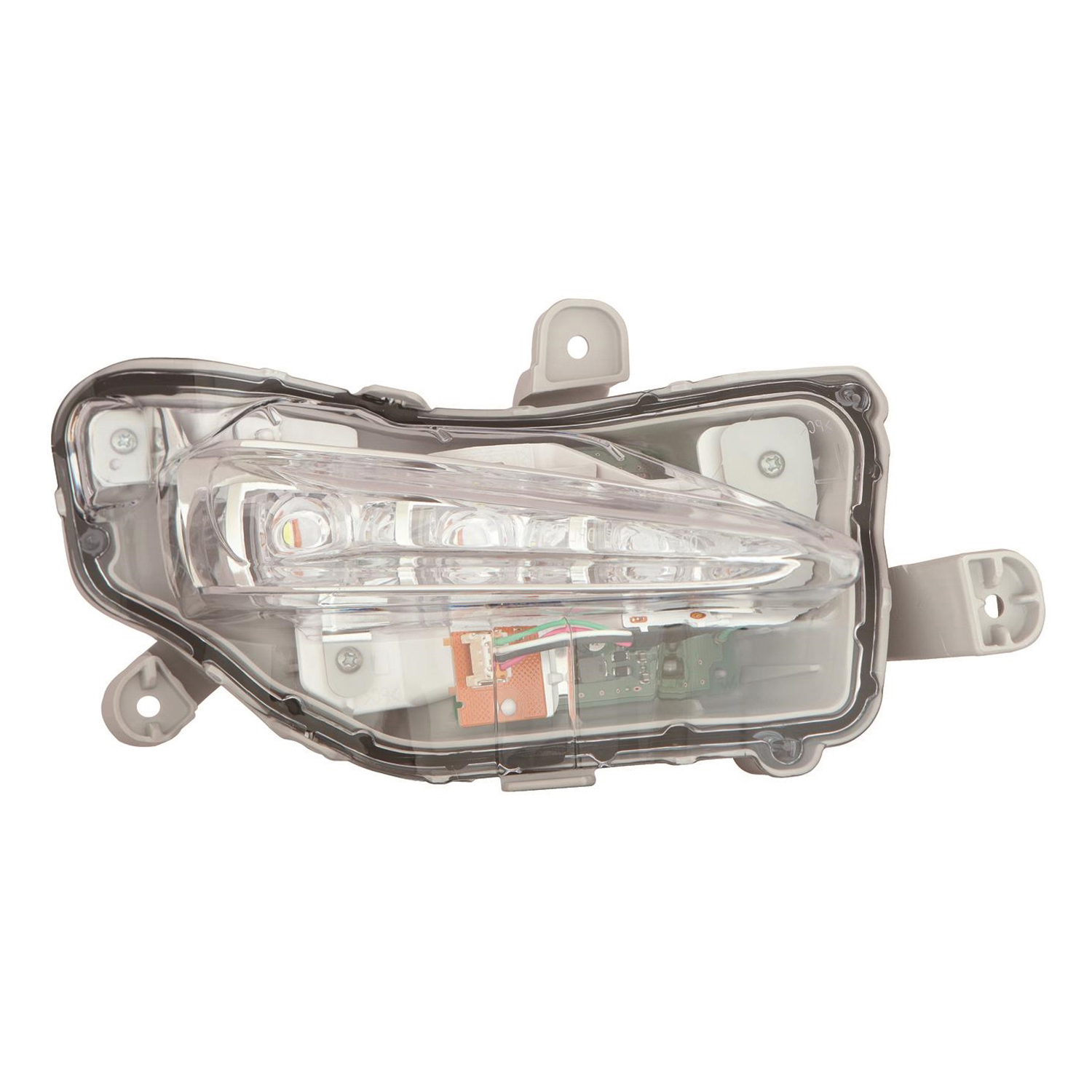 Right Passenger Side Daytime Running Light For 17-19 Toyota Corolla; CAPA Certified