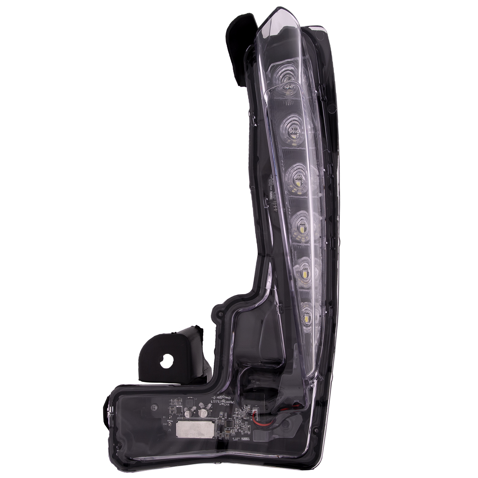 Left Driver Side Reflector For 17-19 Toyota Corolla; CAPA Certified