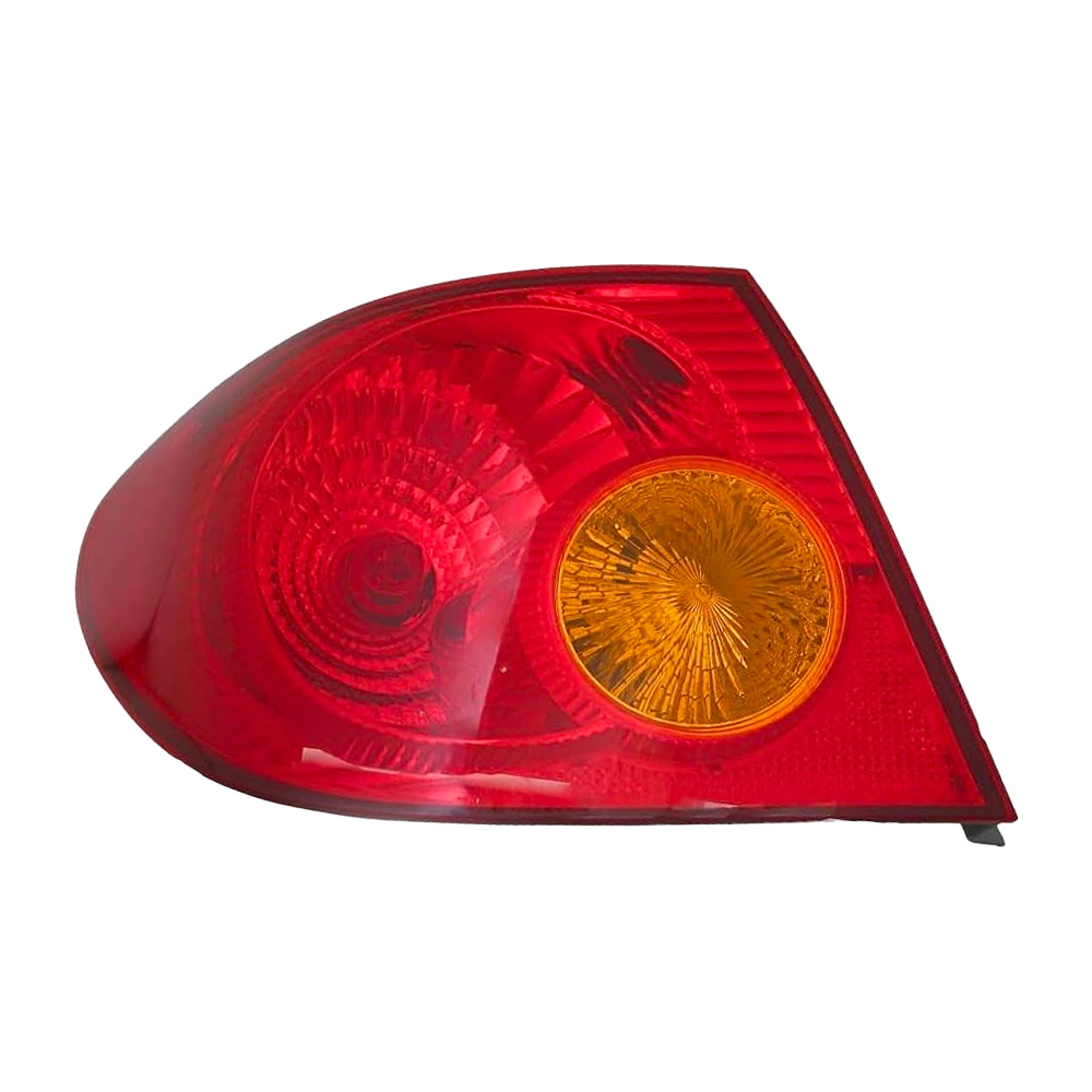 Left Driver Side Tail Light For 03-04 Toyota Corolla; CAPA Certified