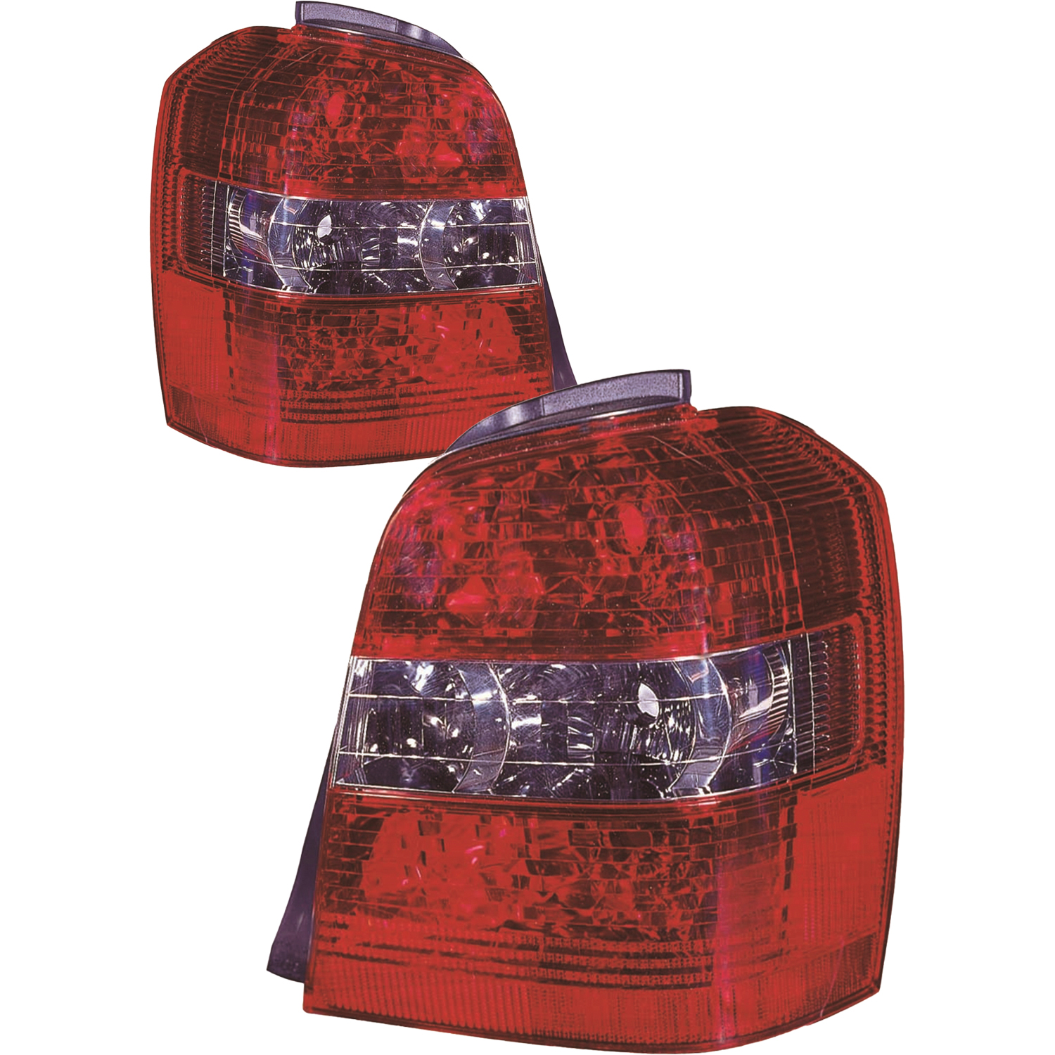 Tail Light Set For 04-07 Toyota Highlander; CAPA Certified