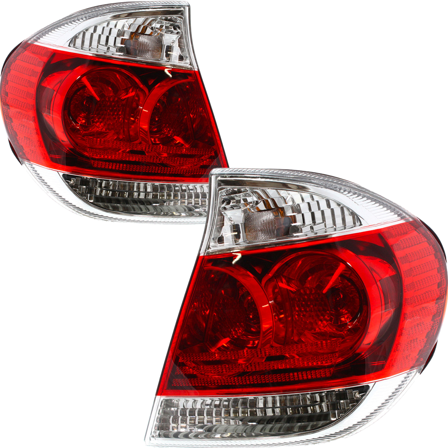 Tail Light Set For 05-06 Toyota Camry; CAPA Certified