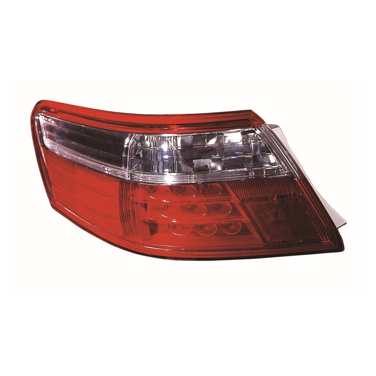 Left Driver Side Tail Light For 07-09 Toyota Camry; CAPA Certified