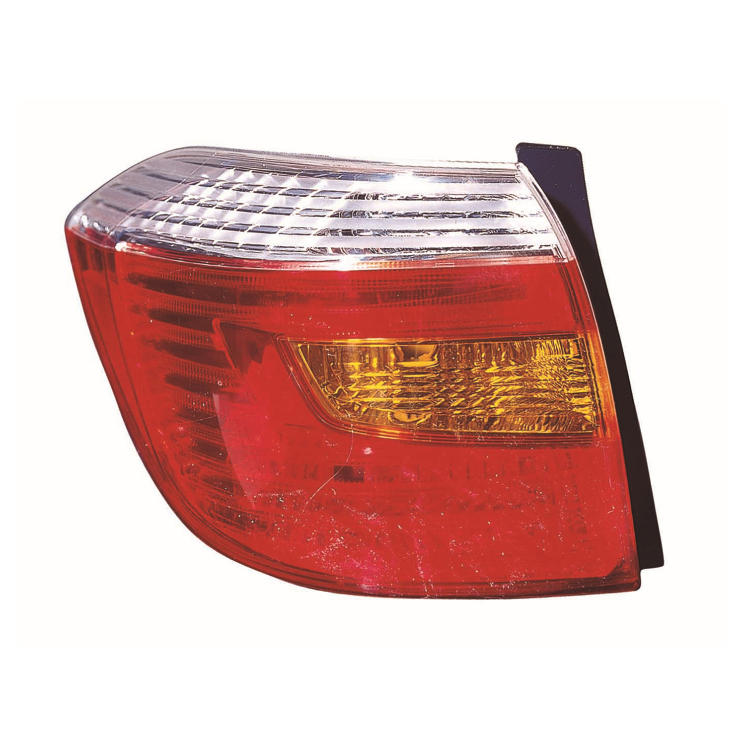 Left Driver Side Tail Light For 08-10 Toyota Highlander; CAPA Certified