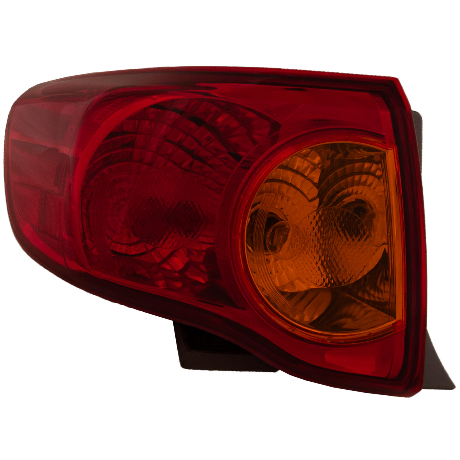 Left Driver Side Tail Light For 09-10 Toyota Corolla; CAPA Certified
